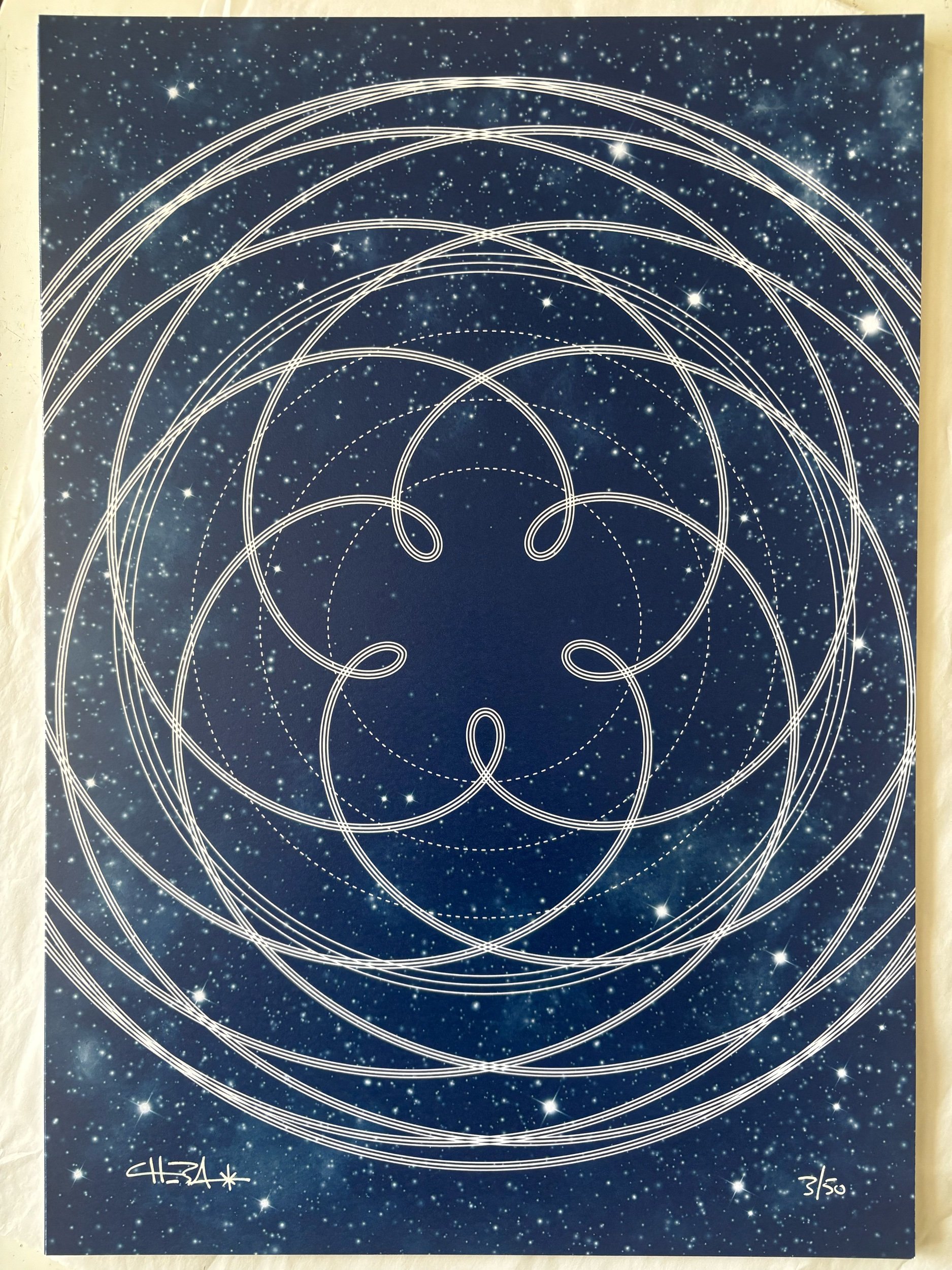 The Celestial Dance of Venus by Cheba