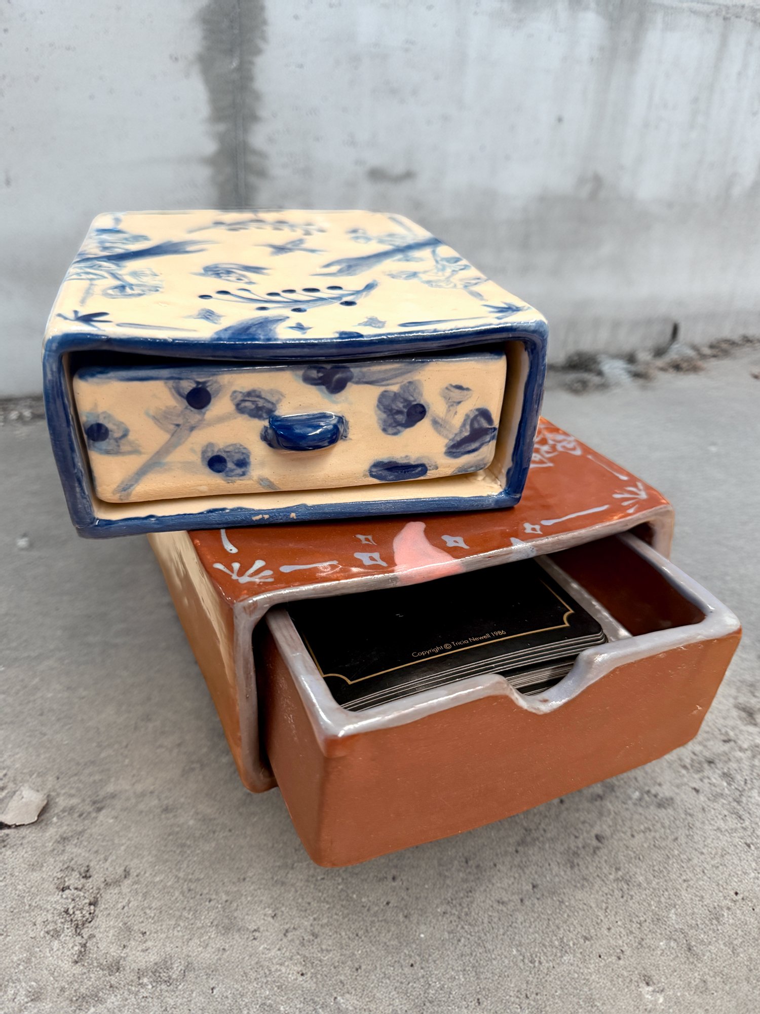 Ceramic Tarot Card Boxes