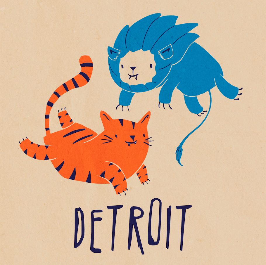 Detroit Mascots