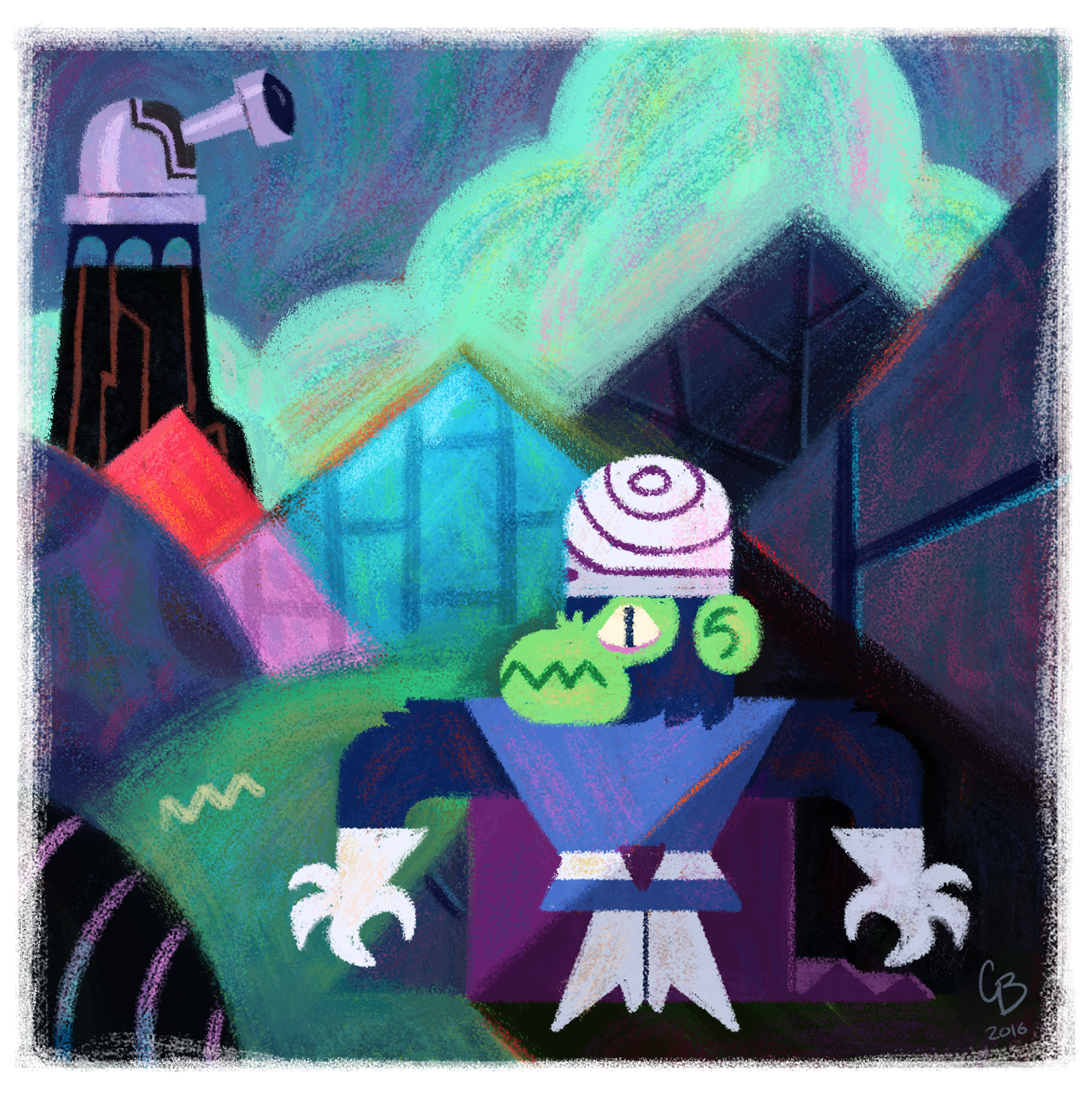 Mojo Jojo Color Study