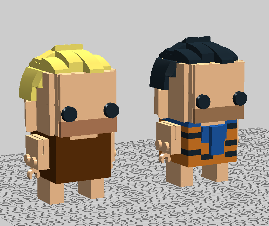 Barney Rubble & Fred Flintstone