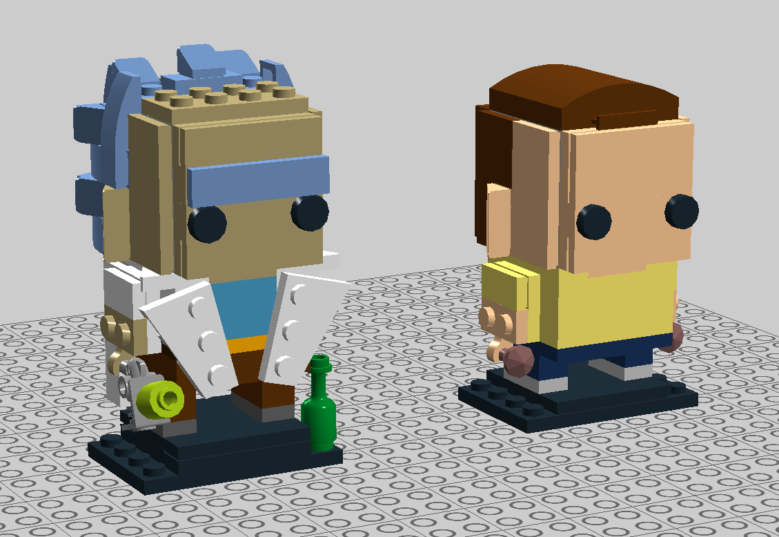 Close up: Rick And Morty