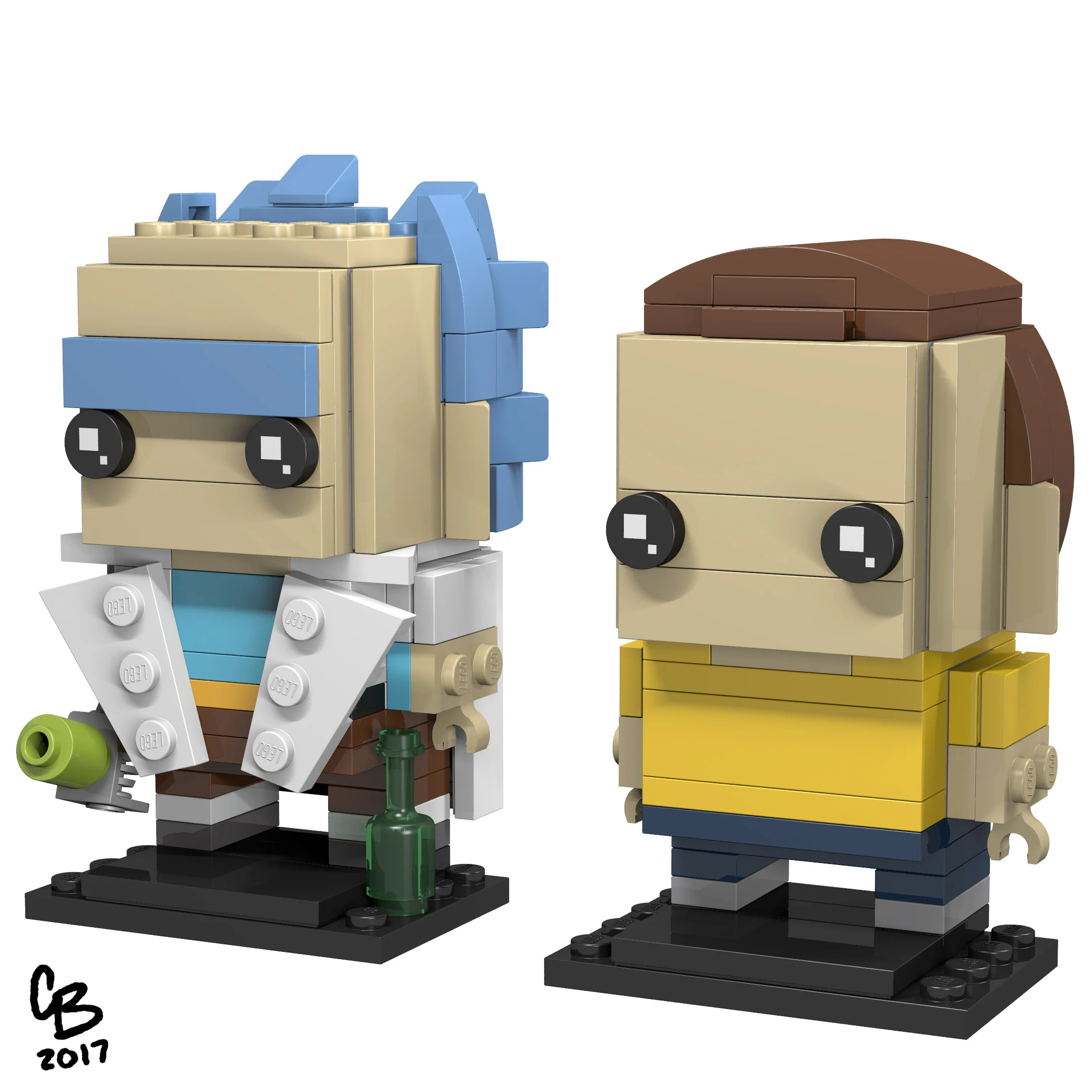 Rick and Morty Render
