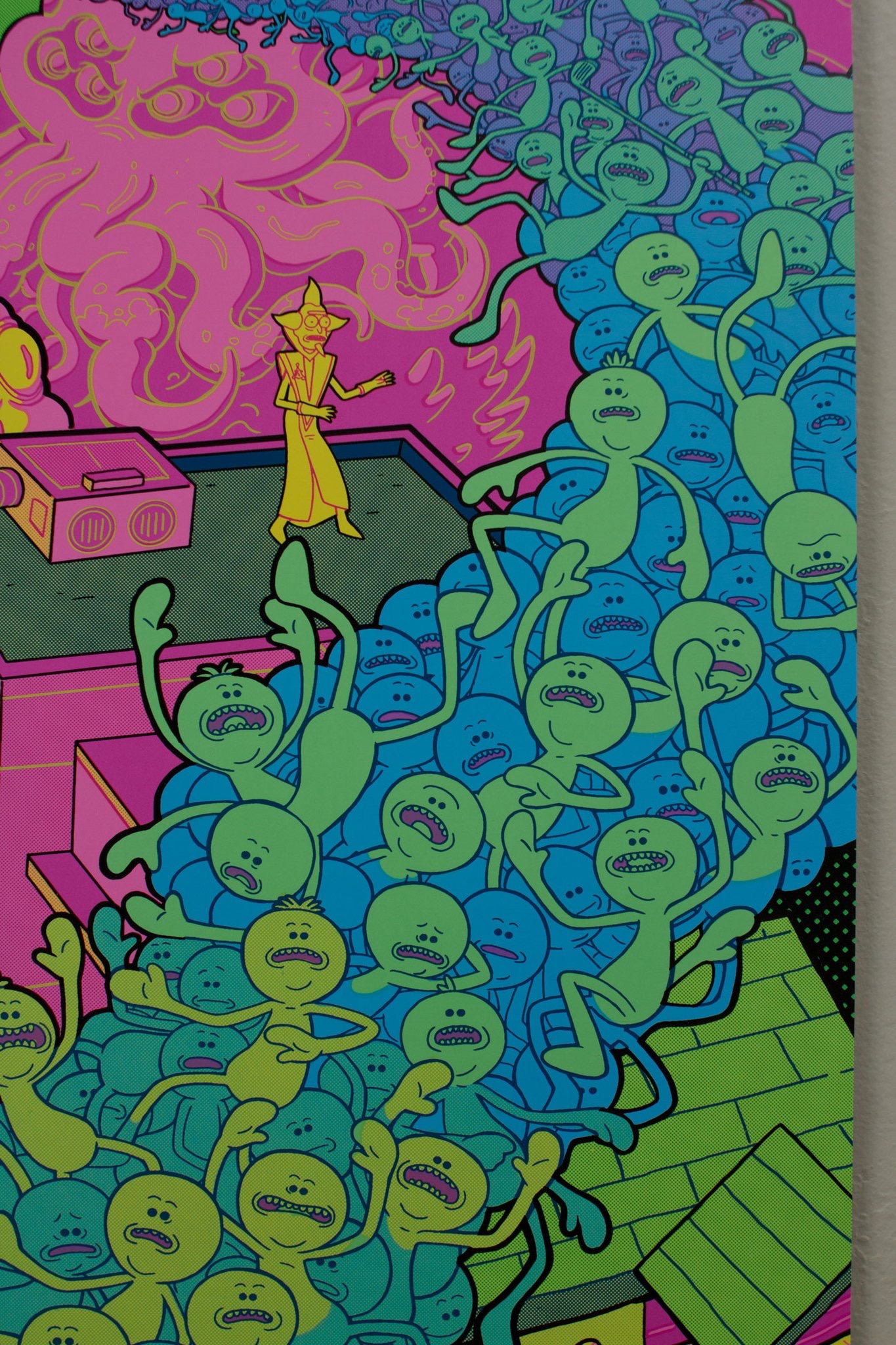 Rick and Morty: Season 1 - Neon Variant (Detail Shot)