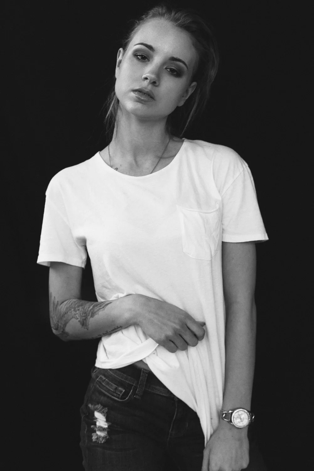 Michael Populus Photography photographs Amanda Martin model test