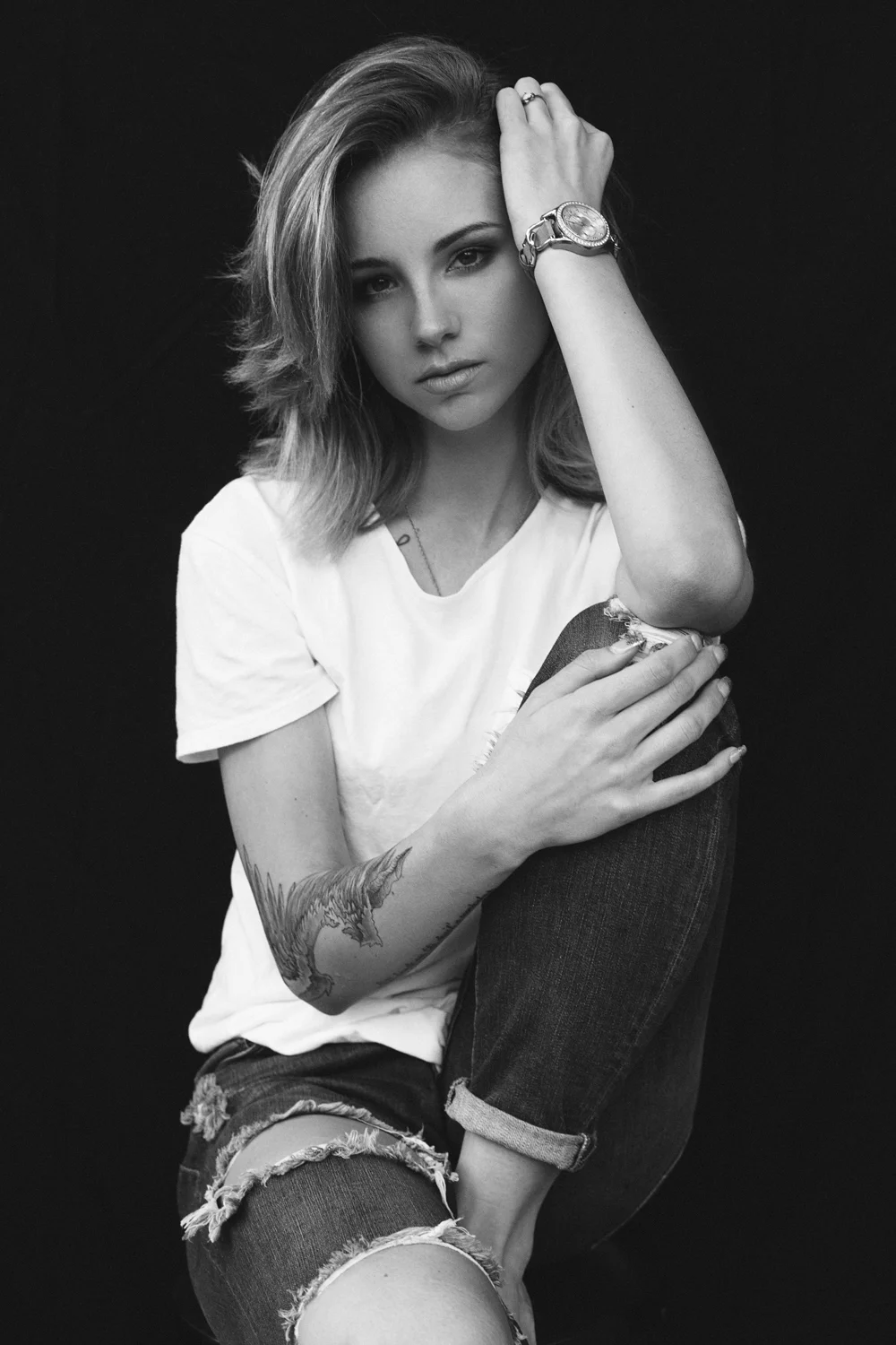 Michael Populus Photography photographs Amanda Martin model test