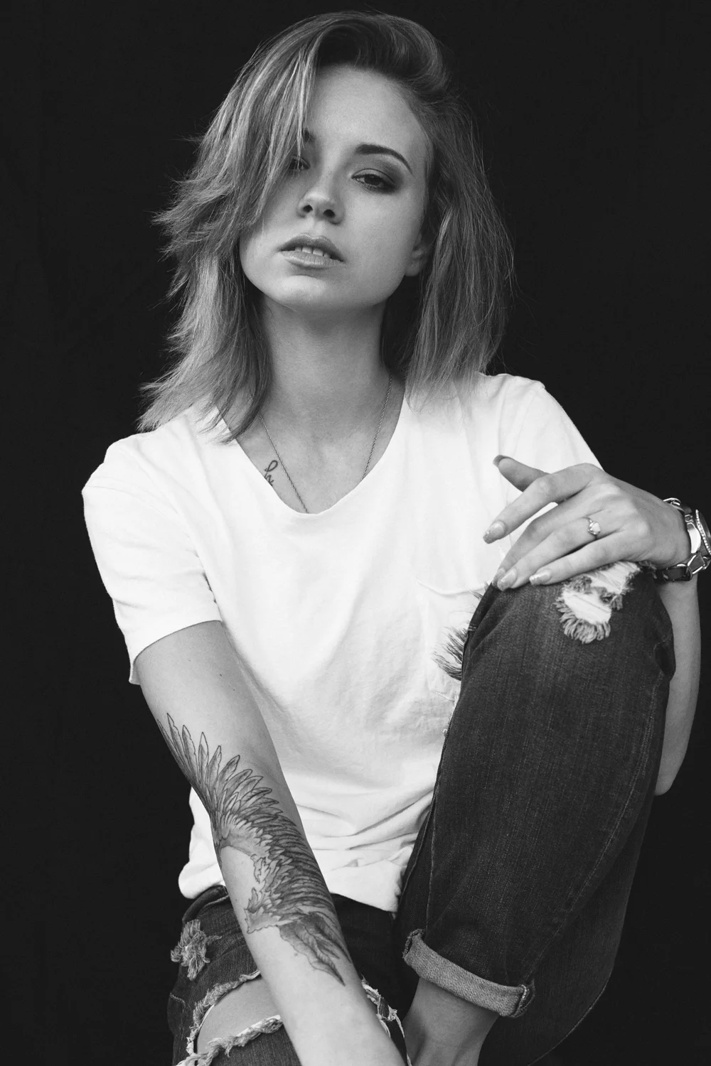 Michael Populus Photography photographs Amanda Martin model test