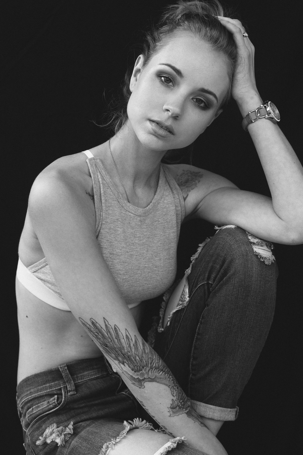 Michael Populus Photography photographs Amanda Martin model test