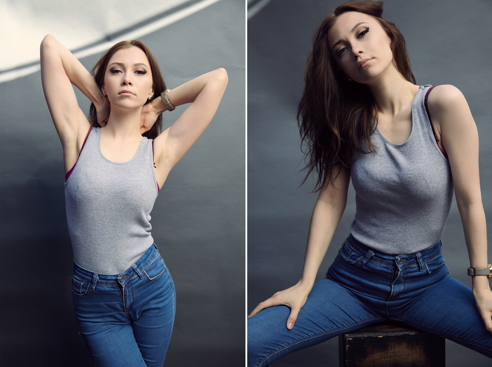 Michael Populus Photography photographs Alyna Karaush model test