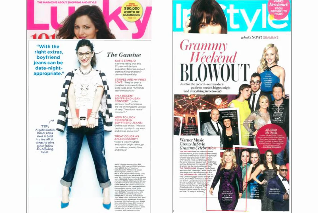 LUCKY MAGAZINE / IN STYLE