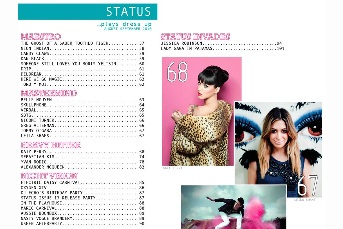 STATUS MAGAZINE