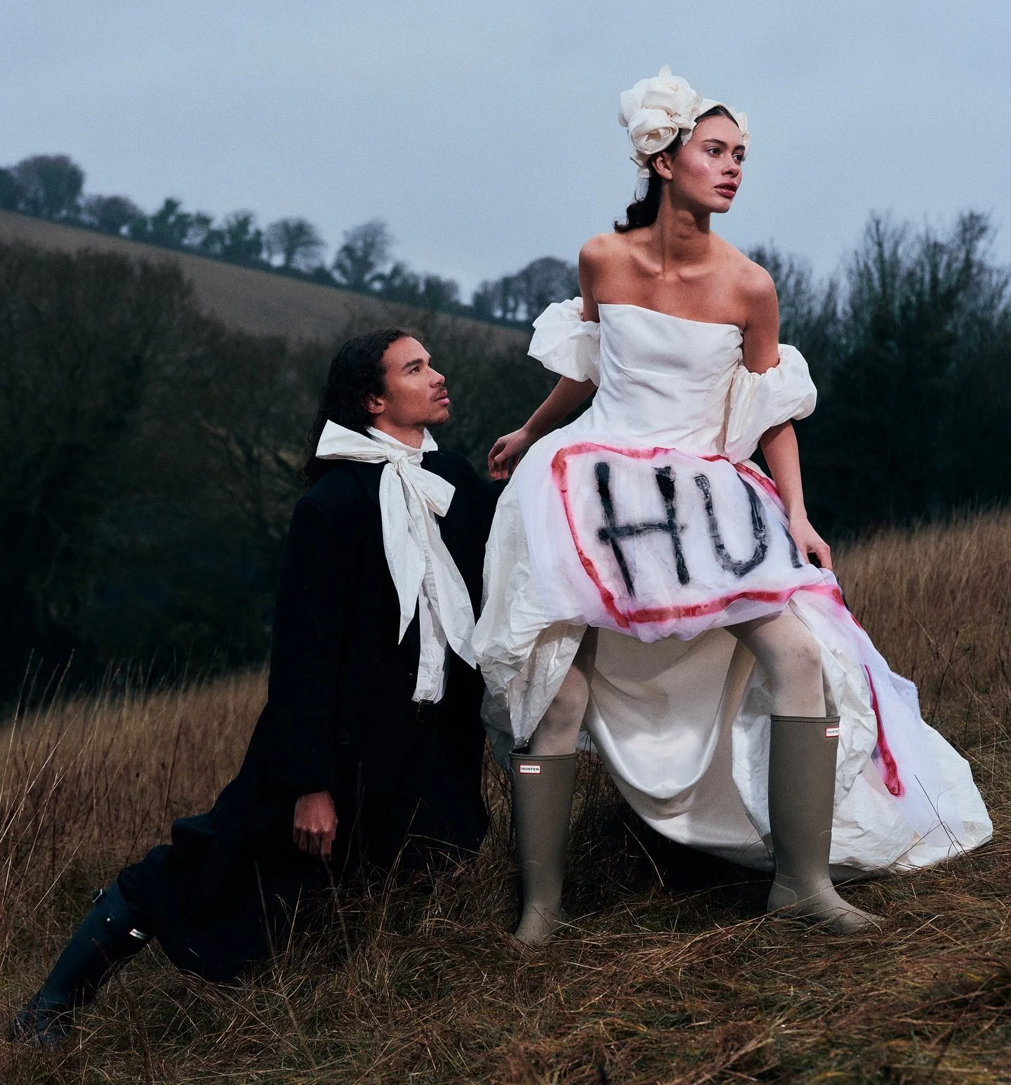 With the buzz around Wuthering Heights and Margot Robbie&rsquo;s unbelievable wardrobe that keeps serving up bridal inspo after bridal inspo, we&rsquo;re fully immersed in romance, drama and heritage silhouettes. Think corsets cinched tight, billowin