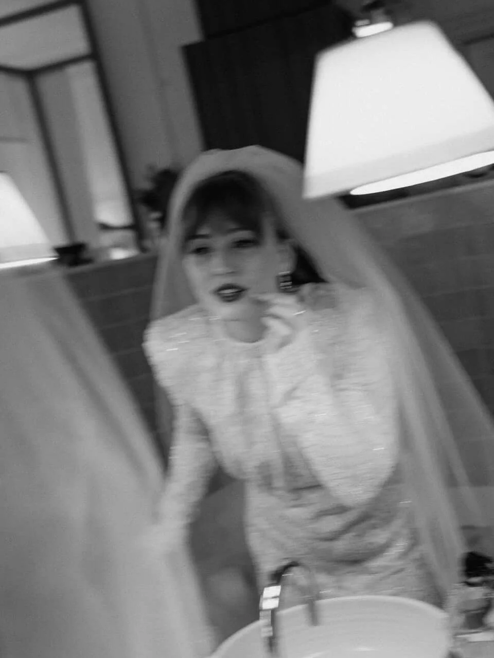 The Tiffany Veil 🏹 a gathered tulle veil that sits high on the head to create a nostalgic, statement silhouette. 

Designed to bring character, confidence, and a touch of romance to your look. 

Worn by Bride Eleanor, photos by @ellieniamhphotos