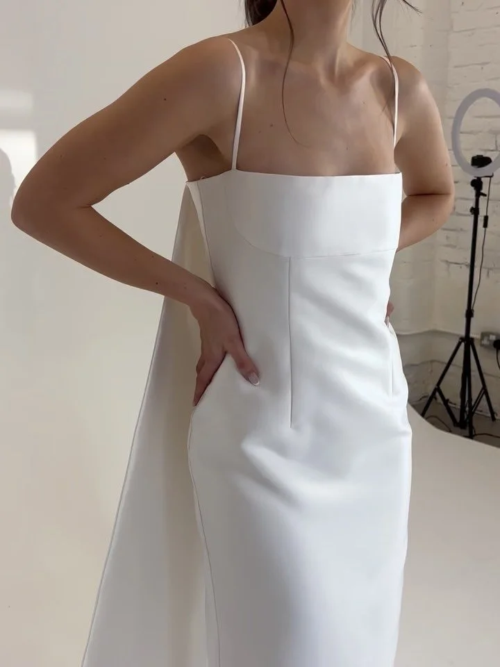 The Wren dress is having a moment 🏹

As town hall weddings continue to shape bridal style for 2026 &amp; 2027, Wren&rsquo;s sleek, minimal silhouette feels perfectly suited to a more intimate kind of celebration. Effortless, refined, and endlessly w