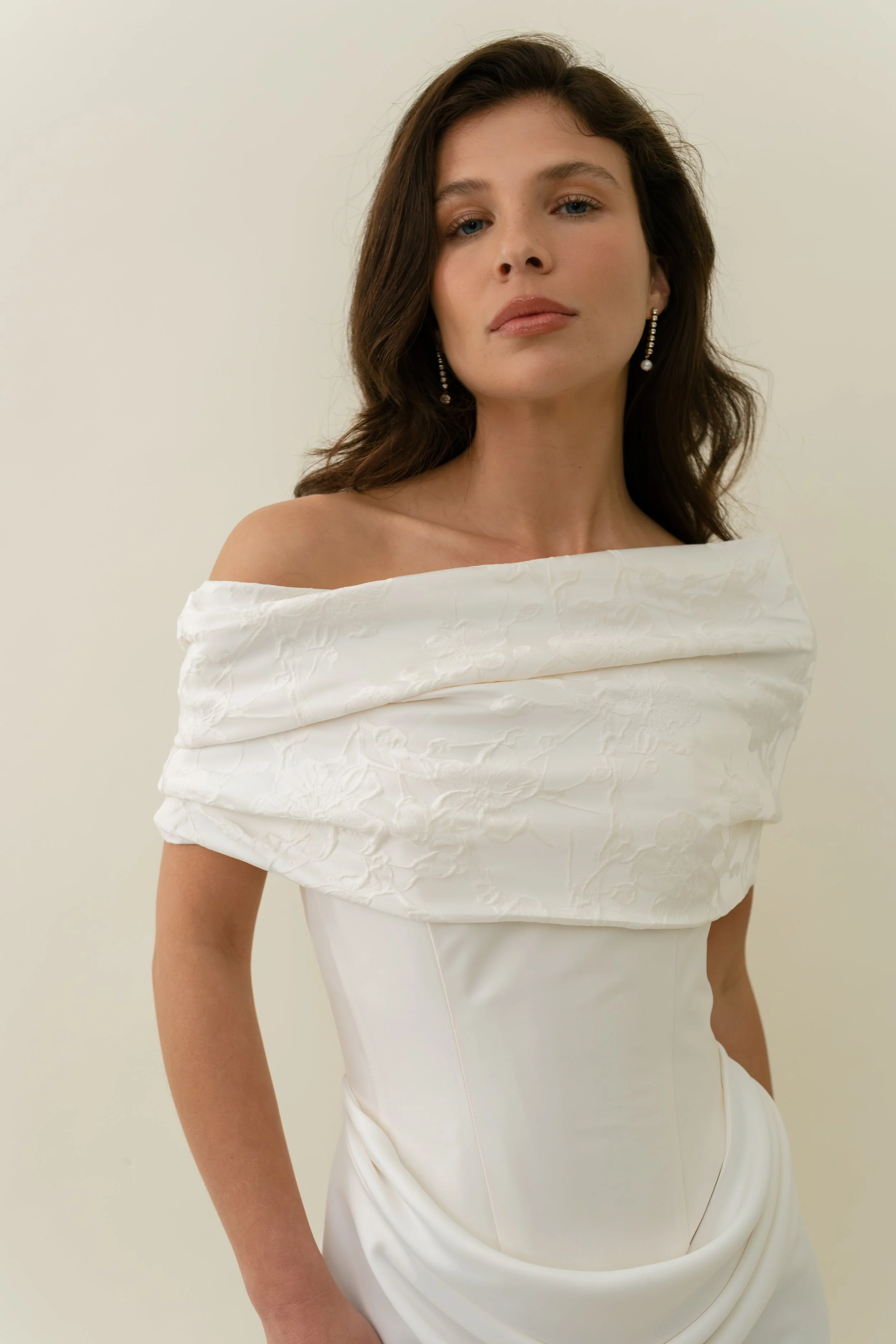 Sloane Stole by Jessica Bennett a vintage feel bridal separate 