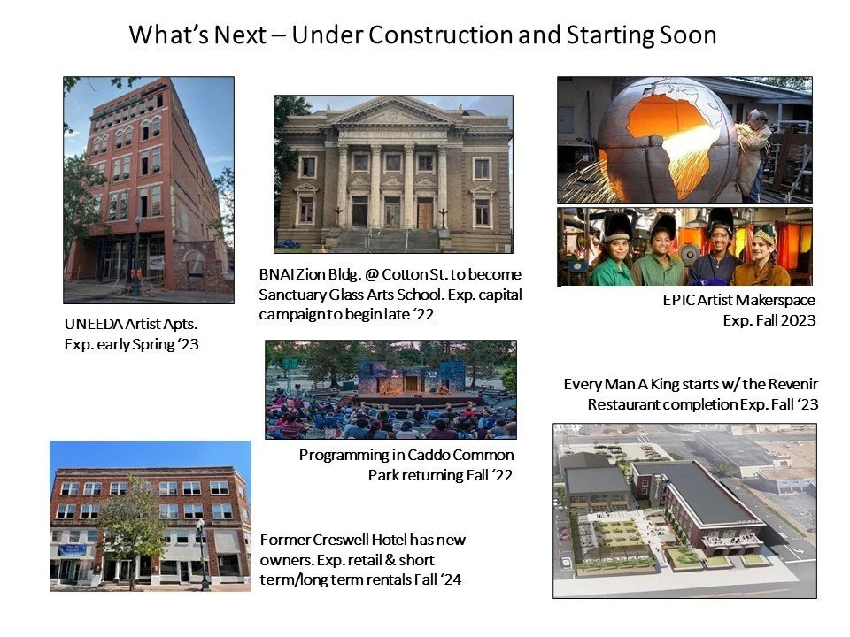 MUCH HAS HAPPENED IN SHREVEPORT COMMON AND MUCH IS TO COME!