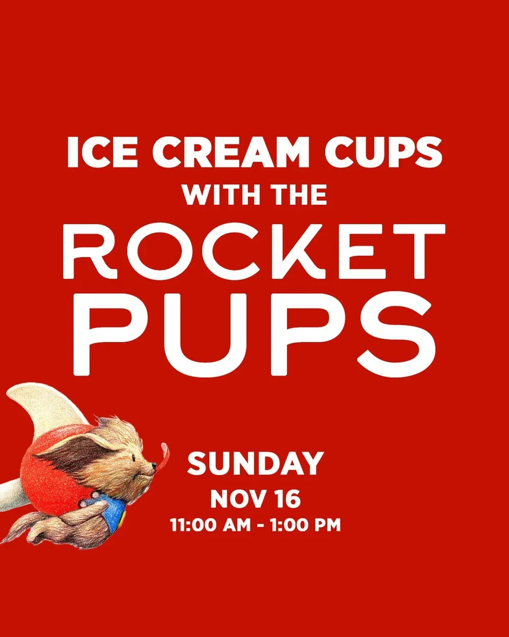Ice Cream with the Rocket Pups