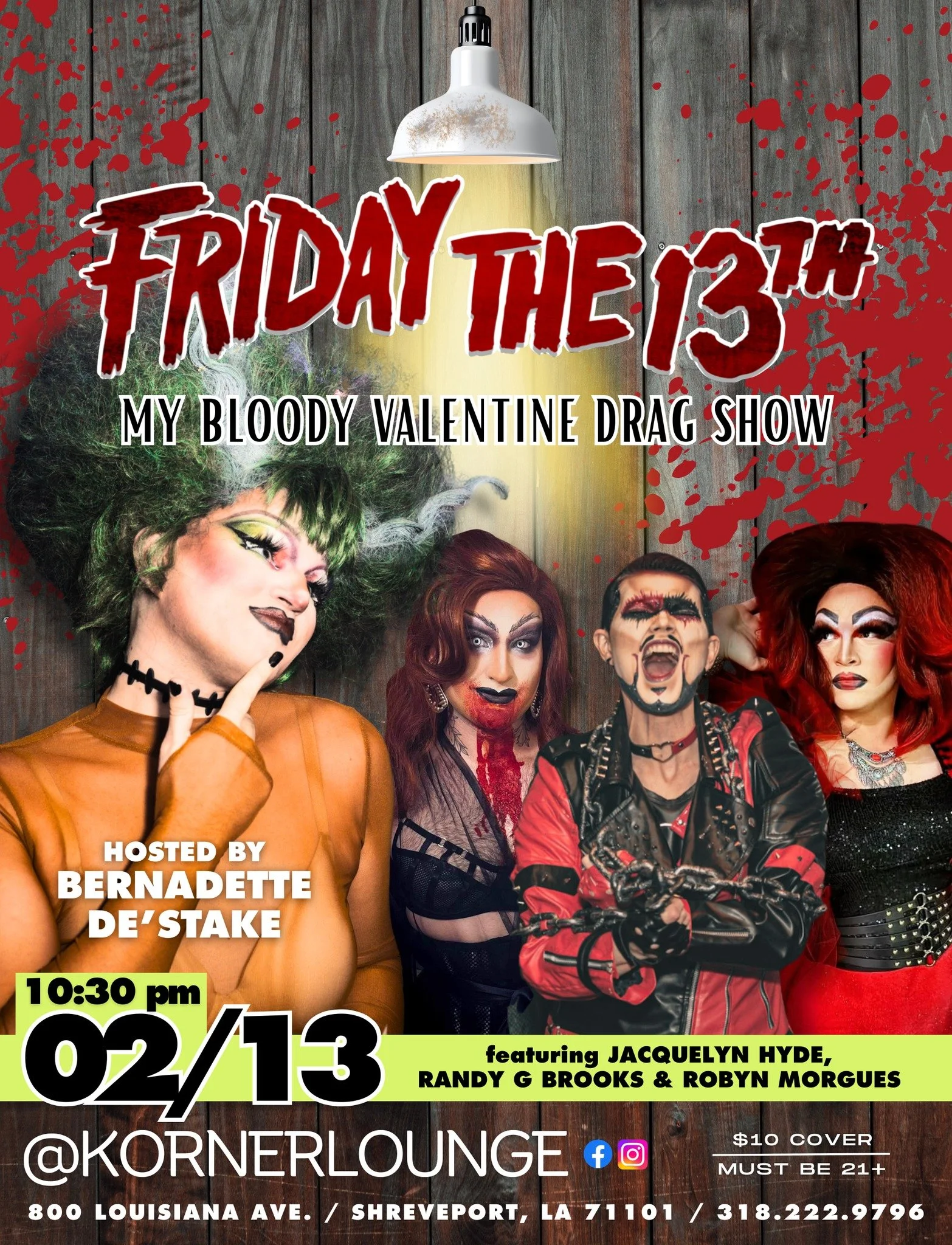 Friday the 13th: My Bloody Valentine Drag Show