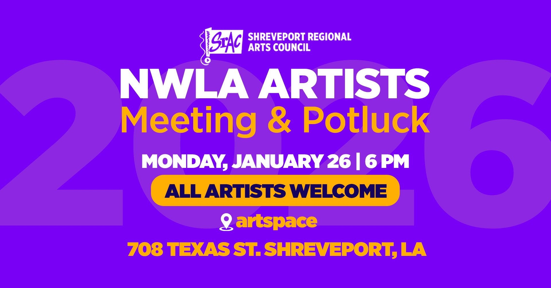 NWLA Artists Meeting &amp; Potluck