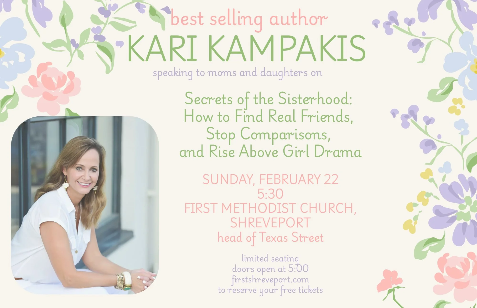 Kari Kampakis Secrets of the Sisterhood: How to Find Real Friends, Stop Comparisions, and Rise Above Girl Drama