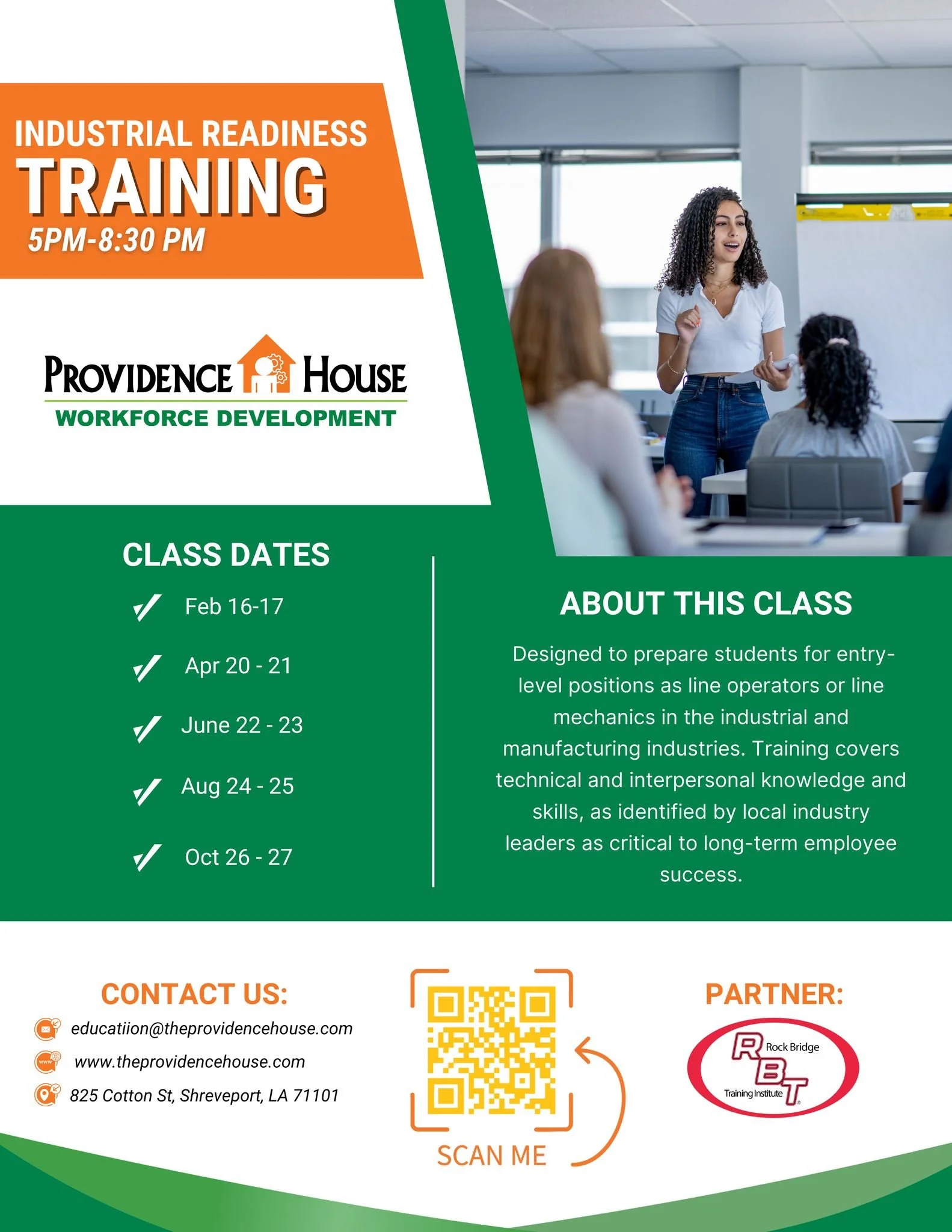 Industrial Readiness Training