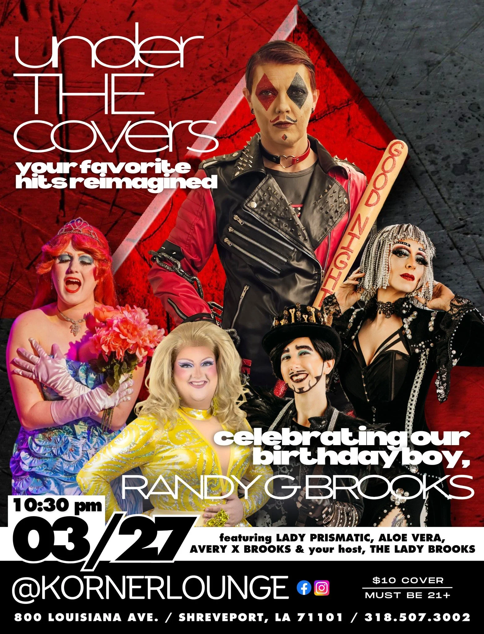 Under the Covers: A Birthday Drag Show for Randy G Brooks