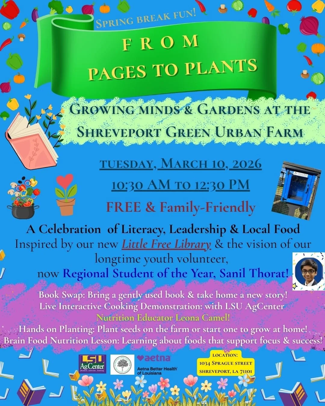 From Pages to Plants: Growing Minds &amp; Gardens is coming to the Urban Farm!
