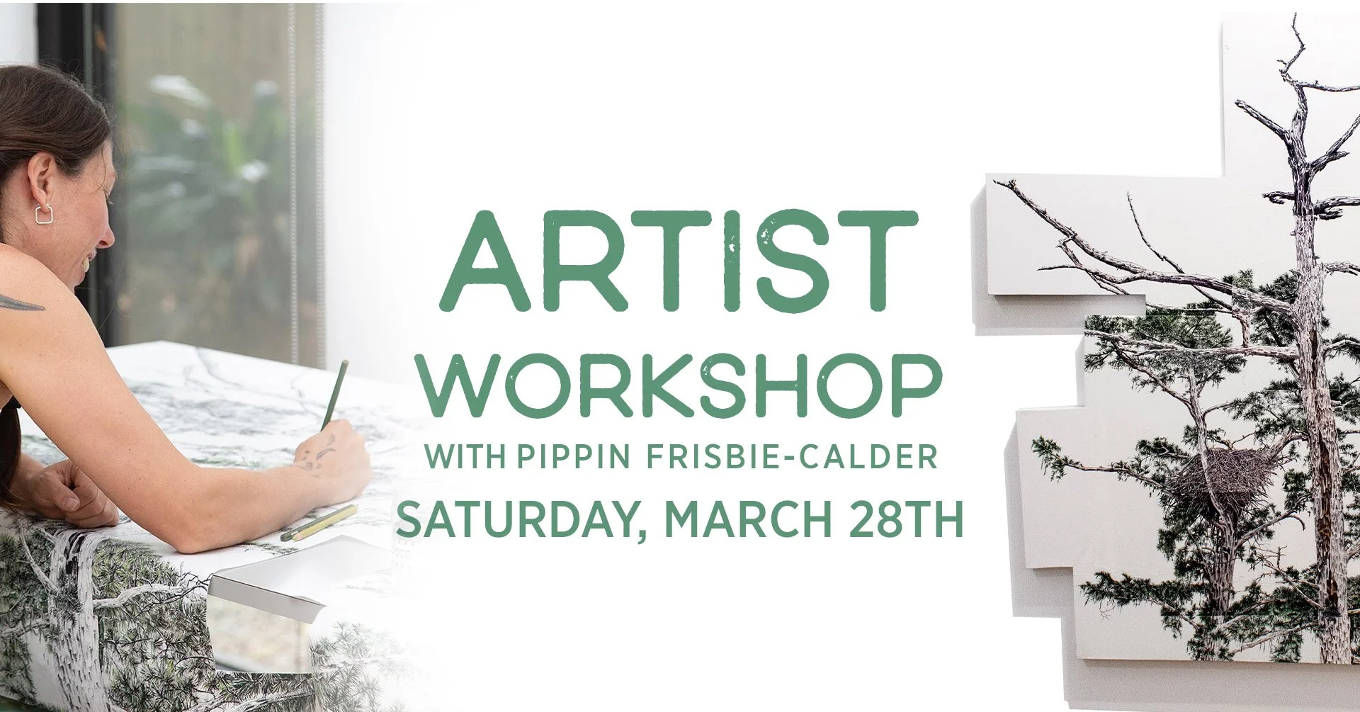 Printmaking Workshop with Pippin Frisbie Calder at Artspace