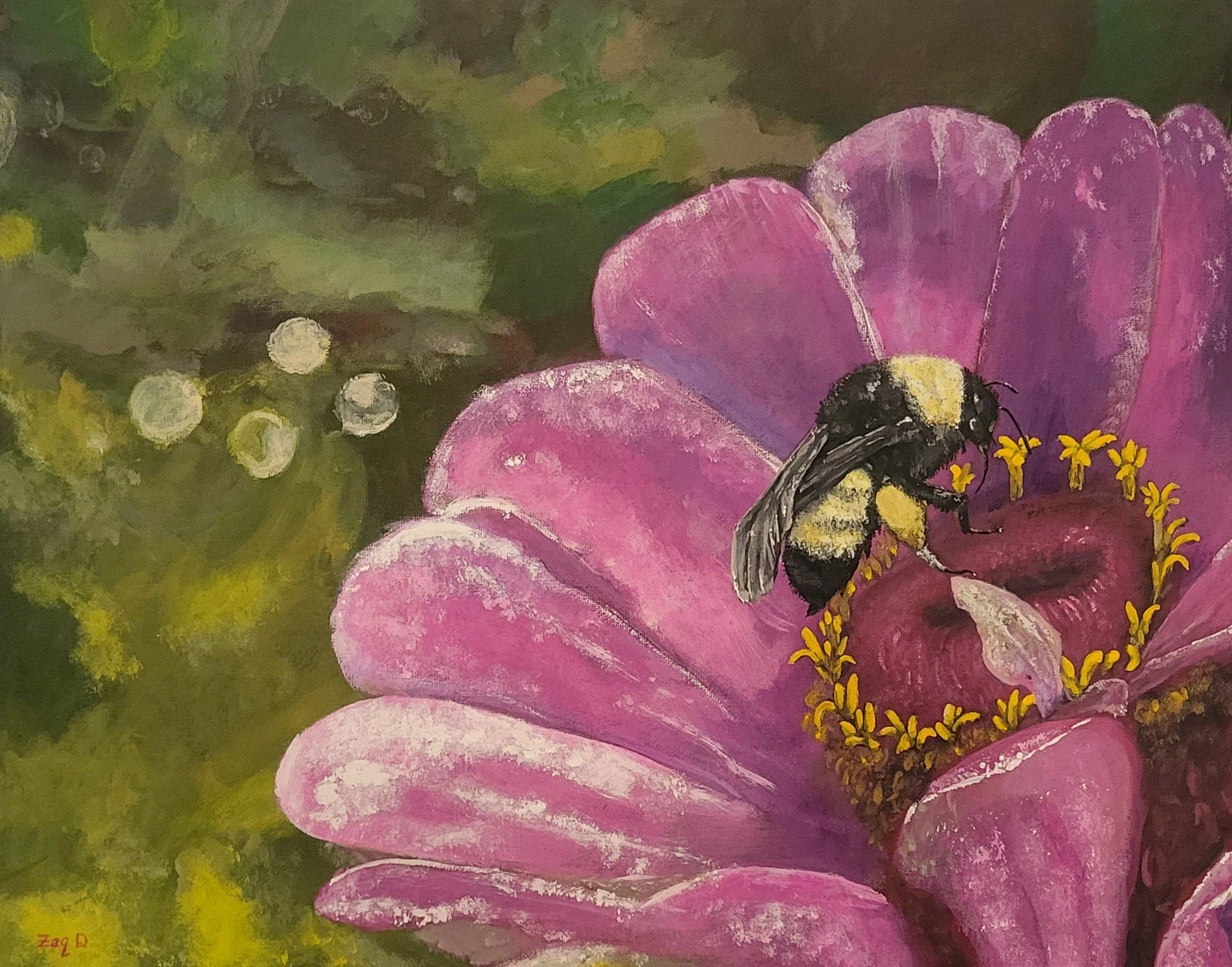 "Take a Look" An Acrylic Paintings Gallery by Zaq Davis