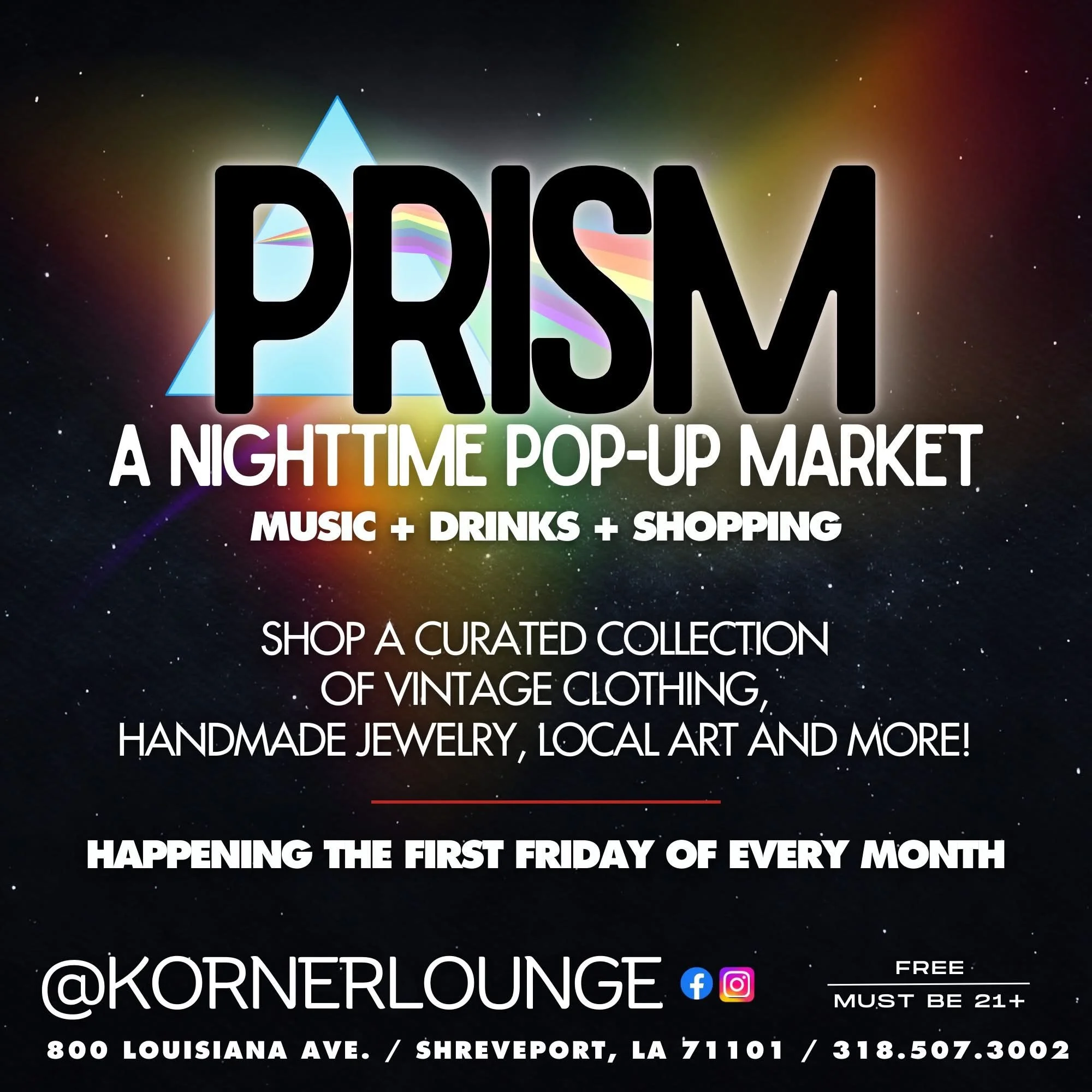 PRISM: Night Time Pop-Up Market 