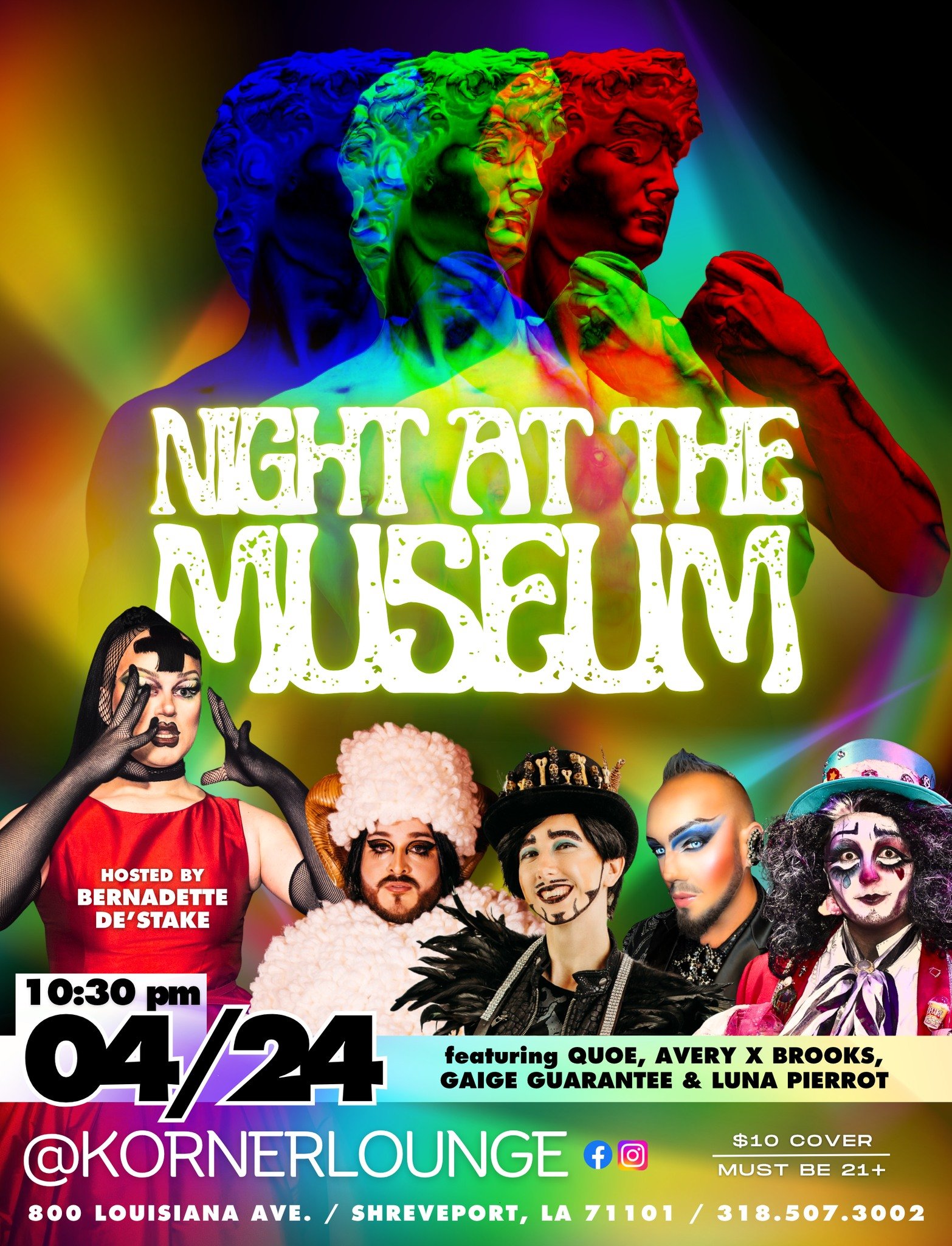 Night at the Museum Drag Show