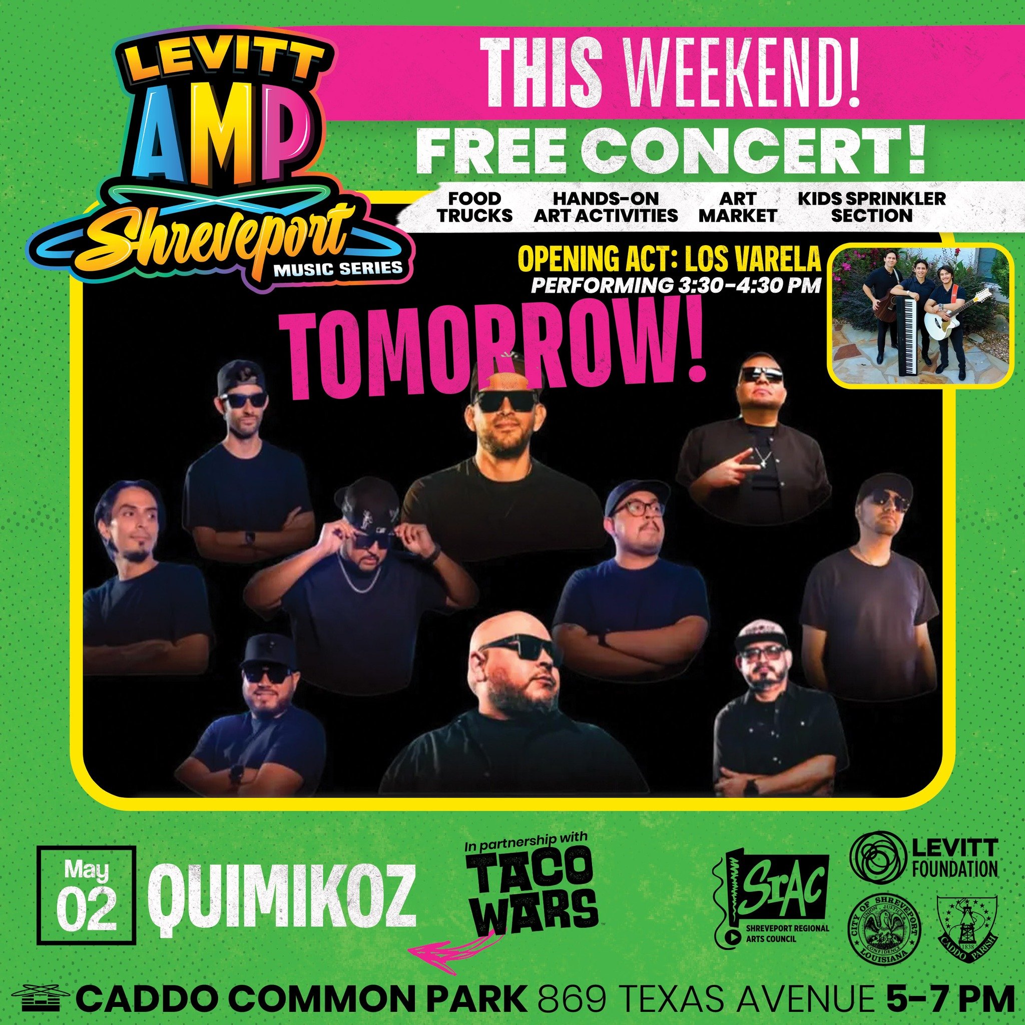 LEVITT AMP SHREVEPORT MUSIC SERIES - QUIMIKOZ