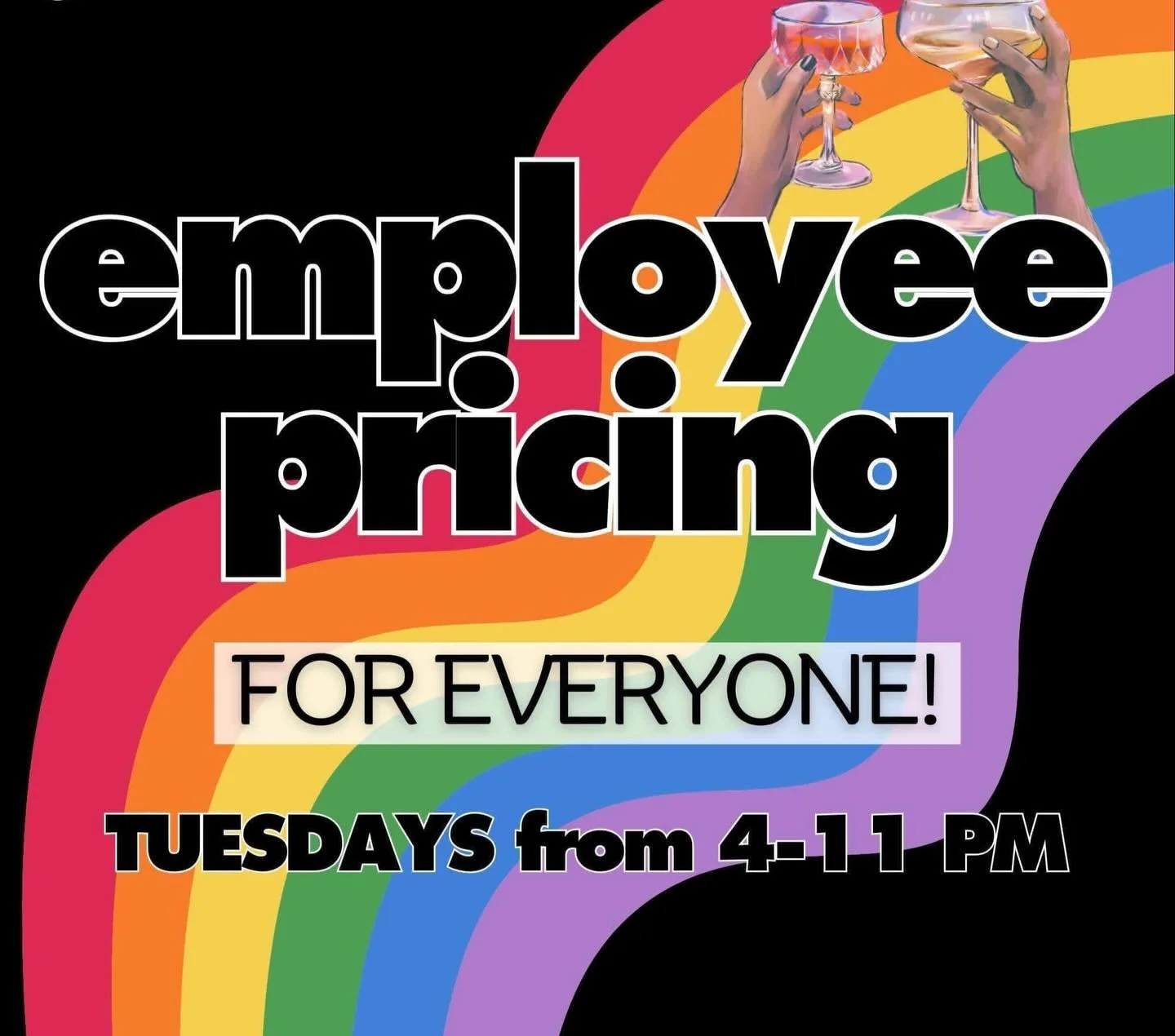 The Korner Lounge Employee Pricing for Everyone  