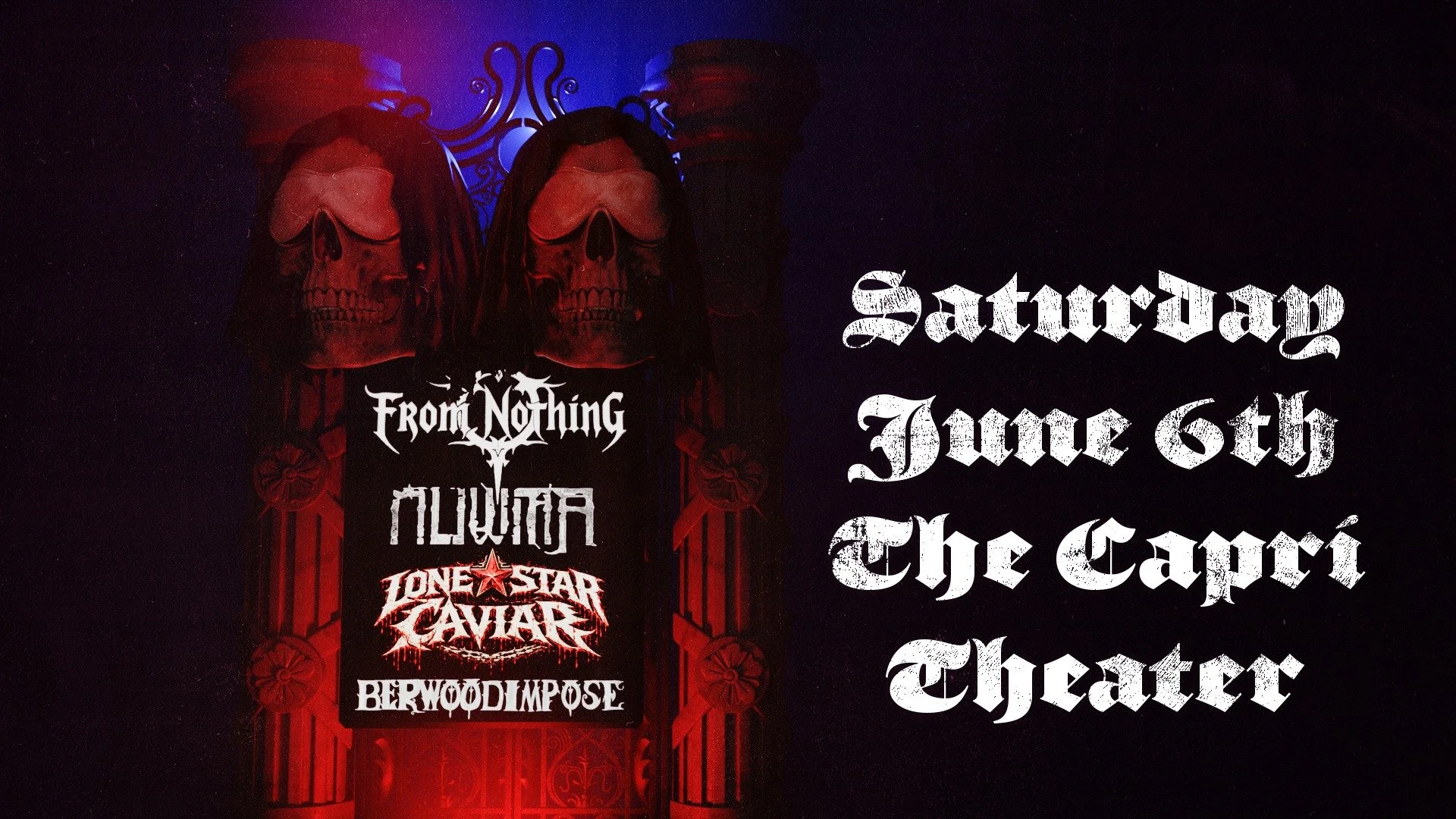 From Nothing / Nuwma / Lone Star Caviar / Berwoodimpose