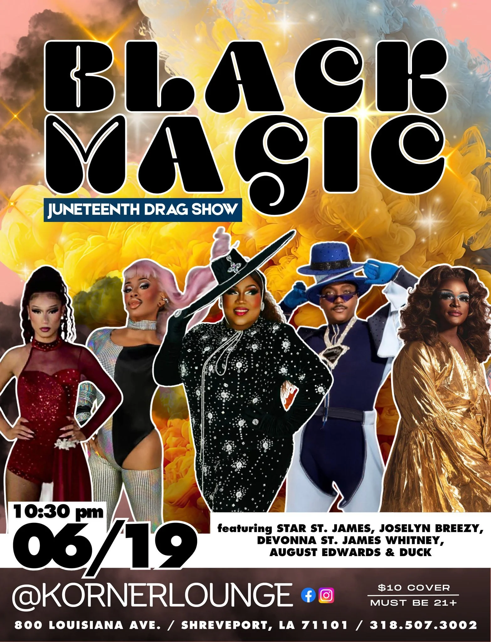 Black Magic Juneteenth Drag Show