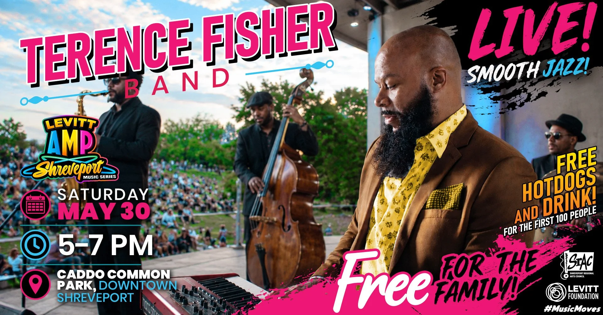 LEVITT AMP SHREVEPORT MUSIC SERIES - TERENCE FISHER