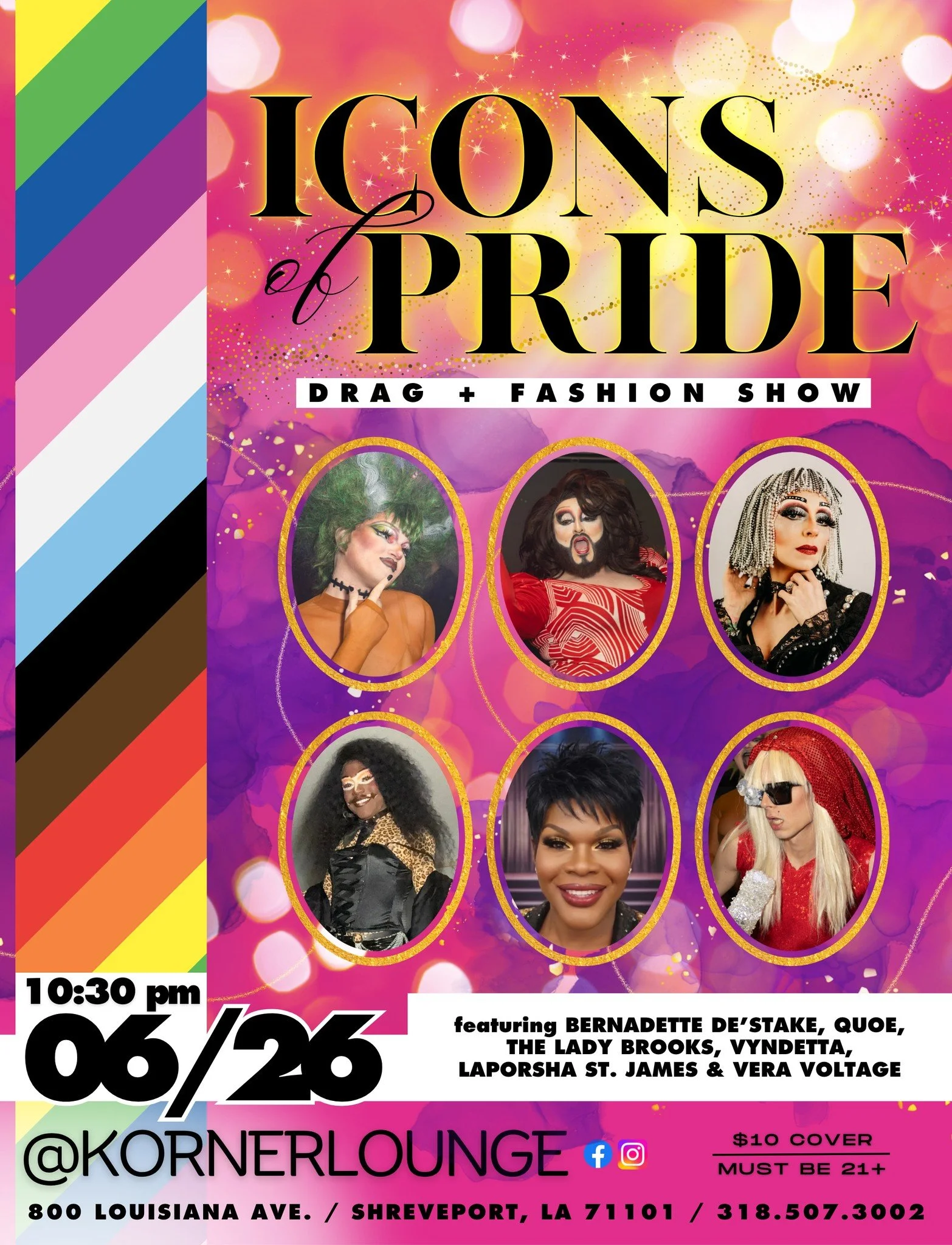 Icons of Pride / Drag + Fashion Show