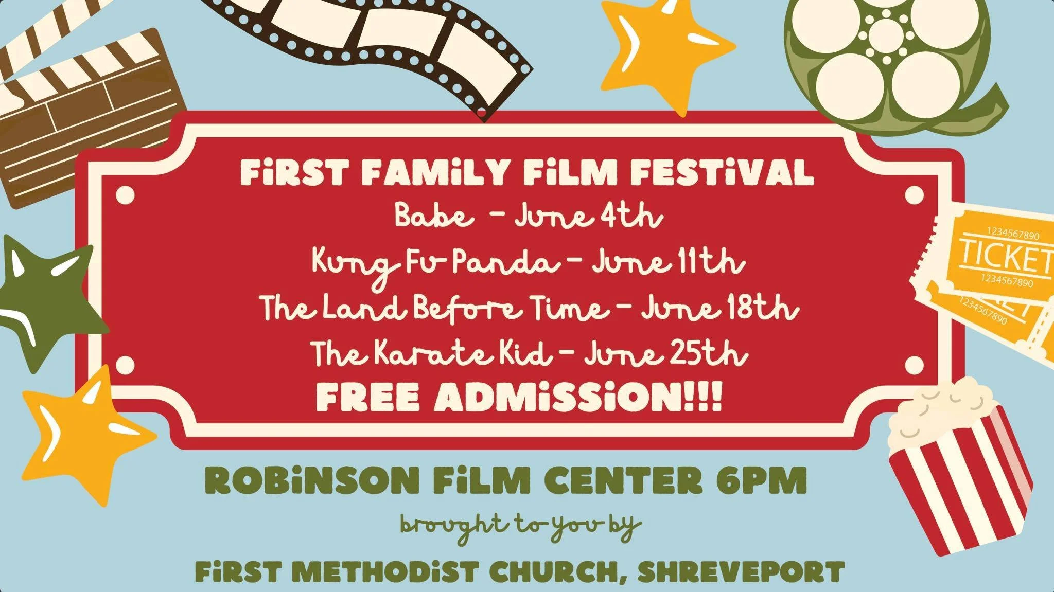 First Methodist Church Shreveport - First Family Film Festival: The Land Before Time