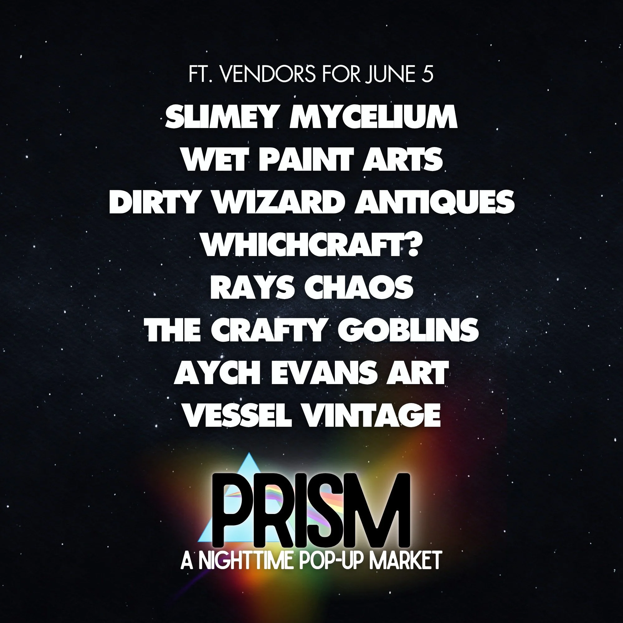 PRISM: Night Time Pop-Up Market 