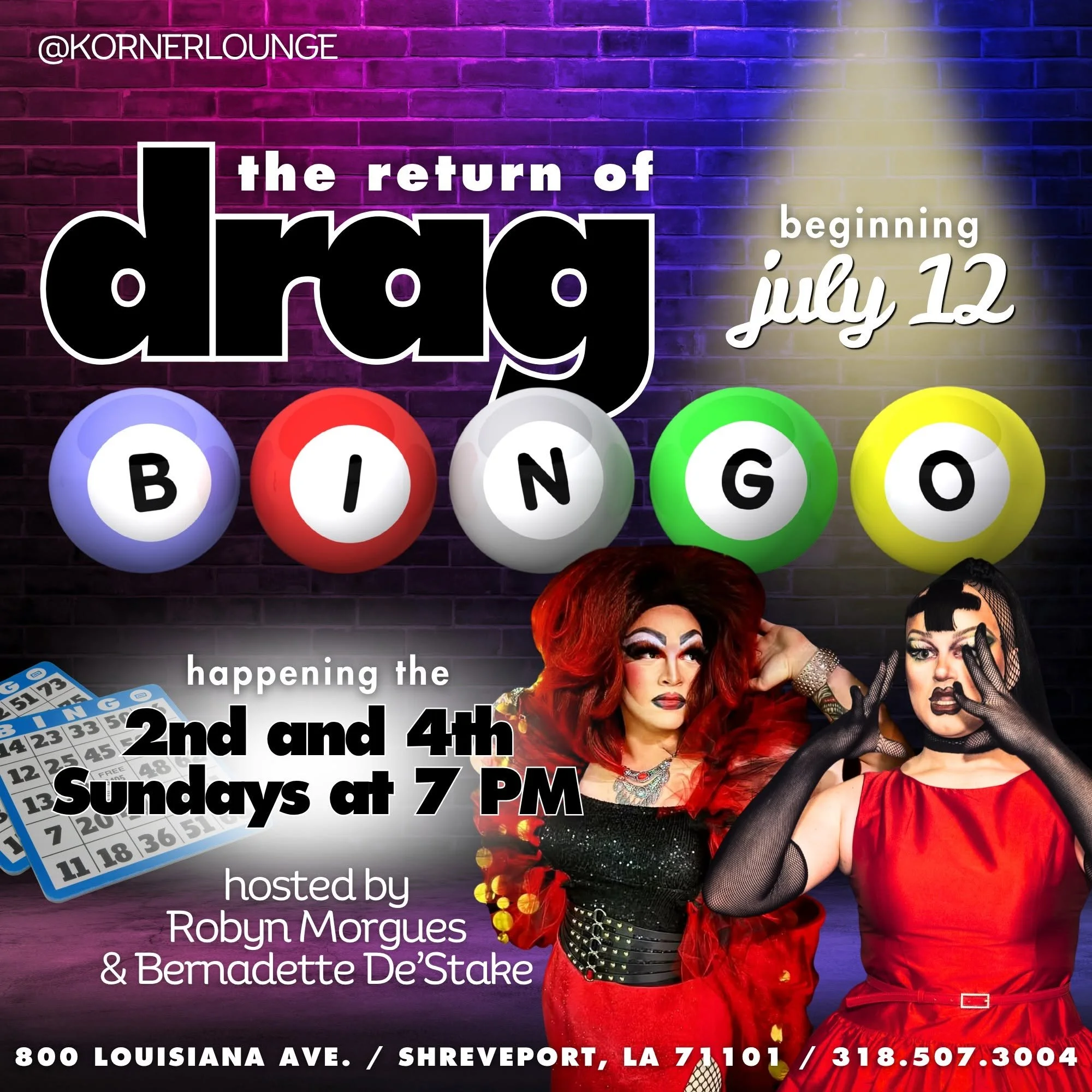 Drag BINGO