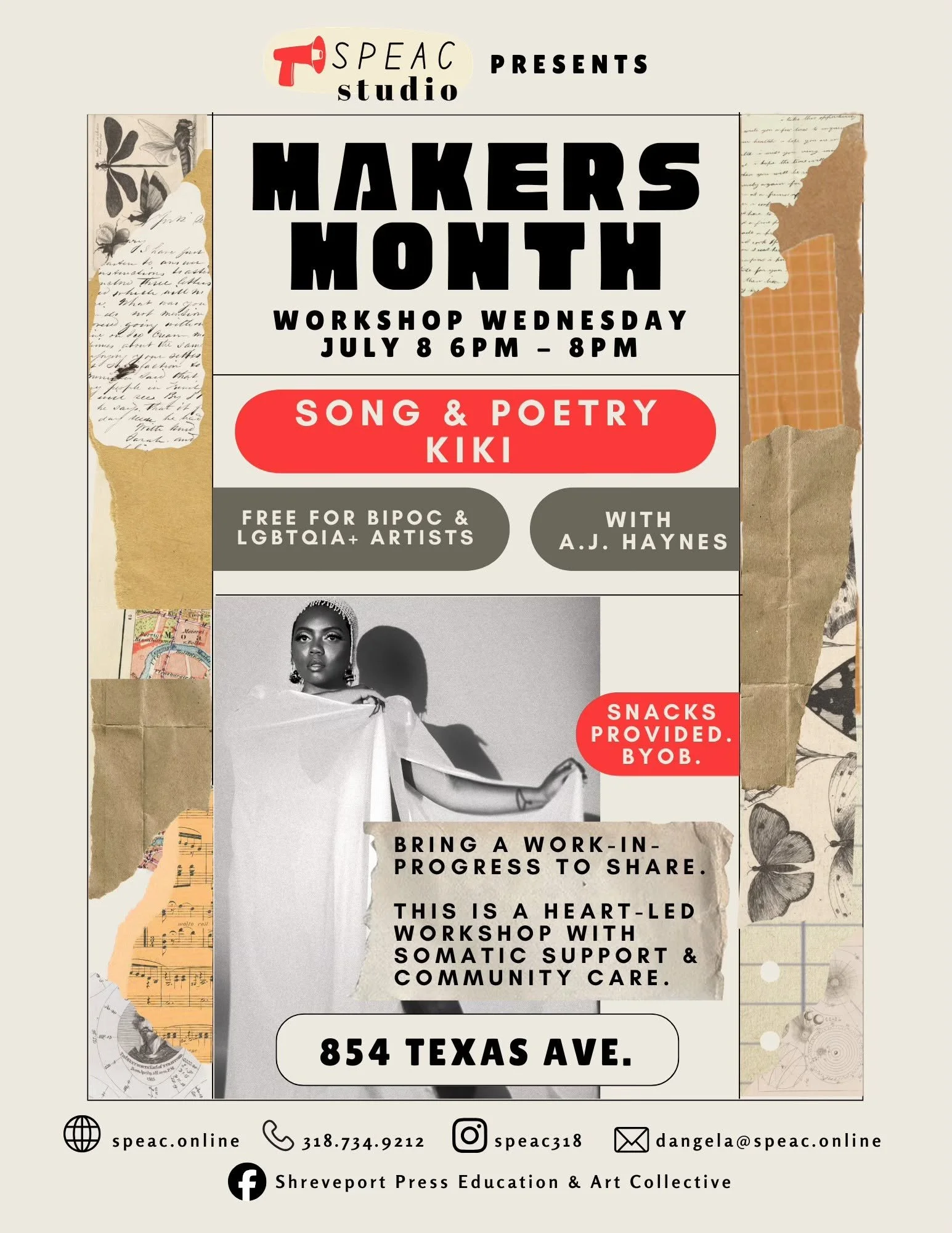 Song &amp; Poetry KIKI with A.J. Haynes