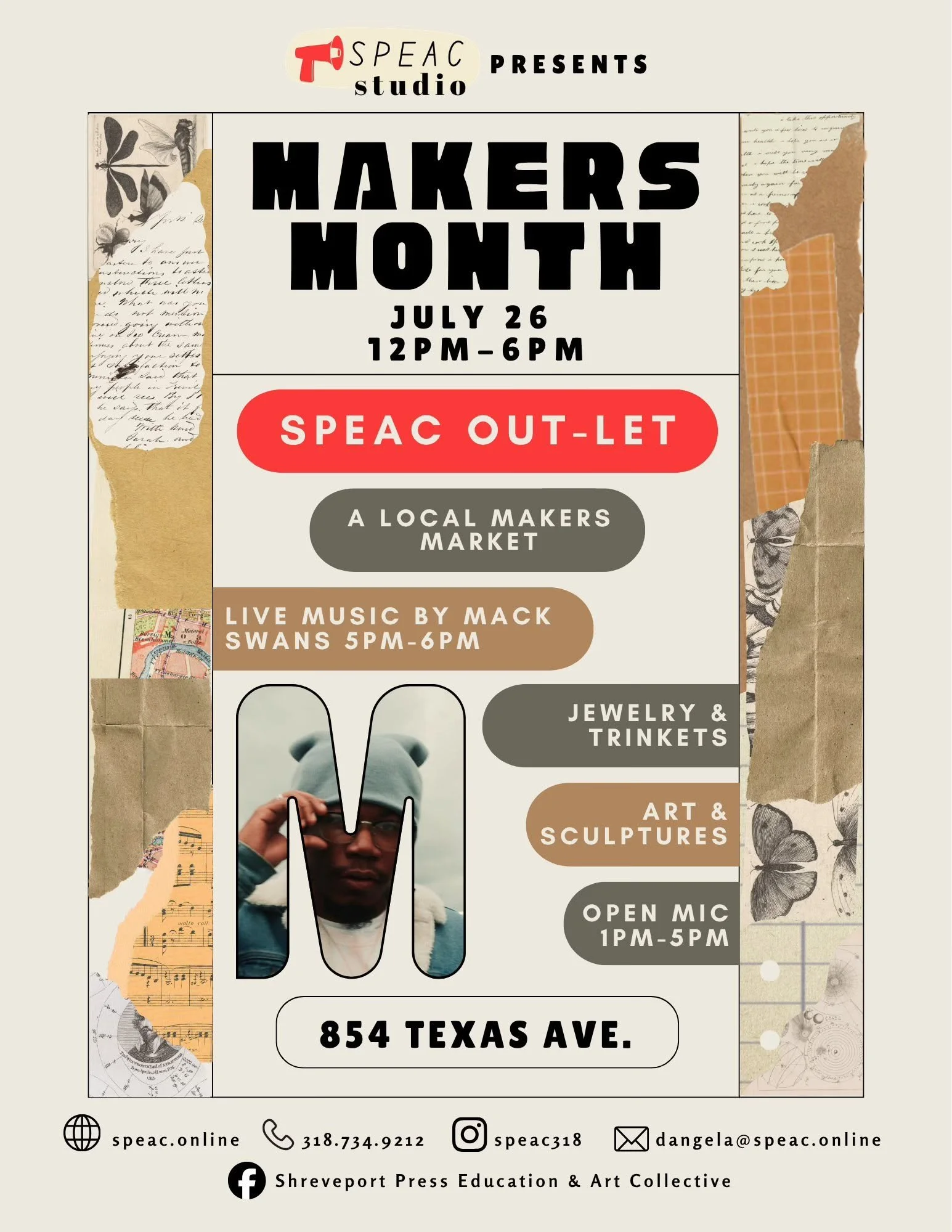 SPEAC OUT-LET Makers Market