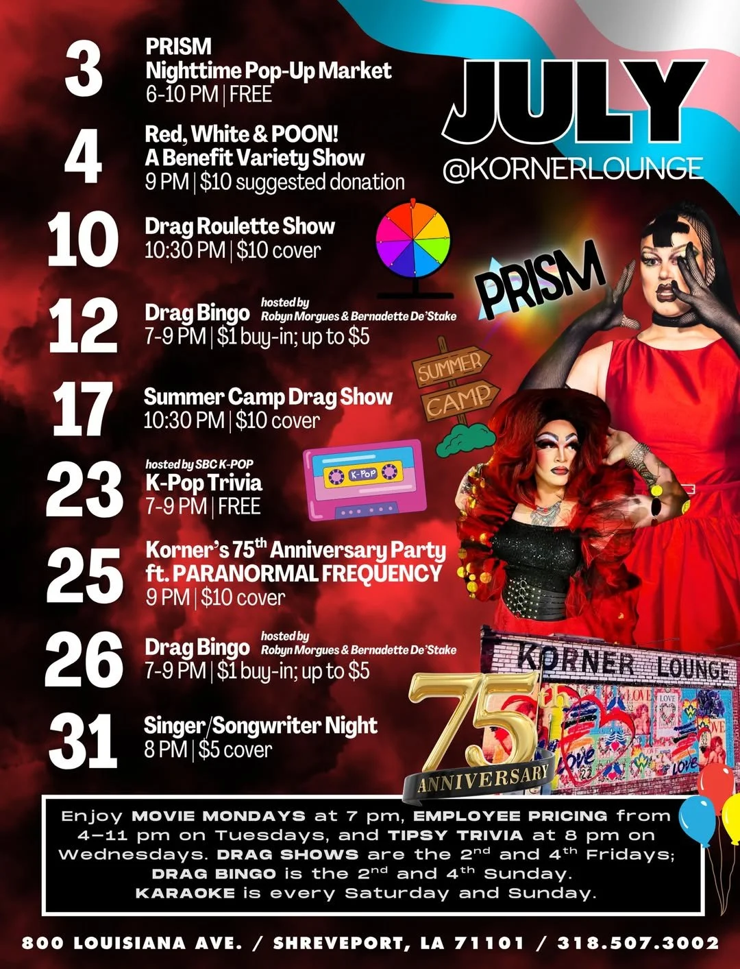 Drag Roulette Show