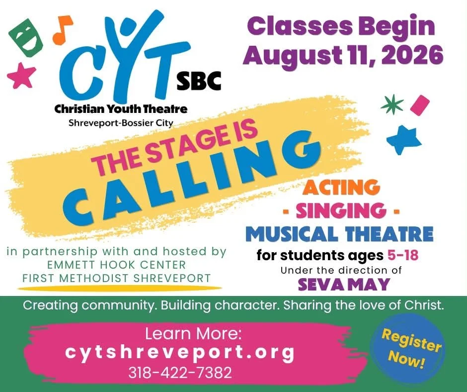 Christian Youth Theatre Shreveport-Bossier City Classes