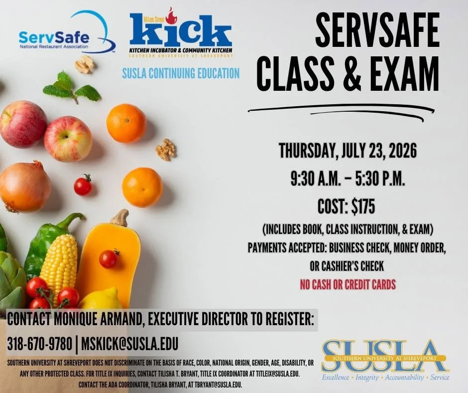 ServSafe Class &amp; Exam
