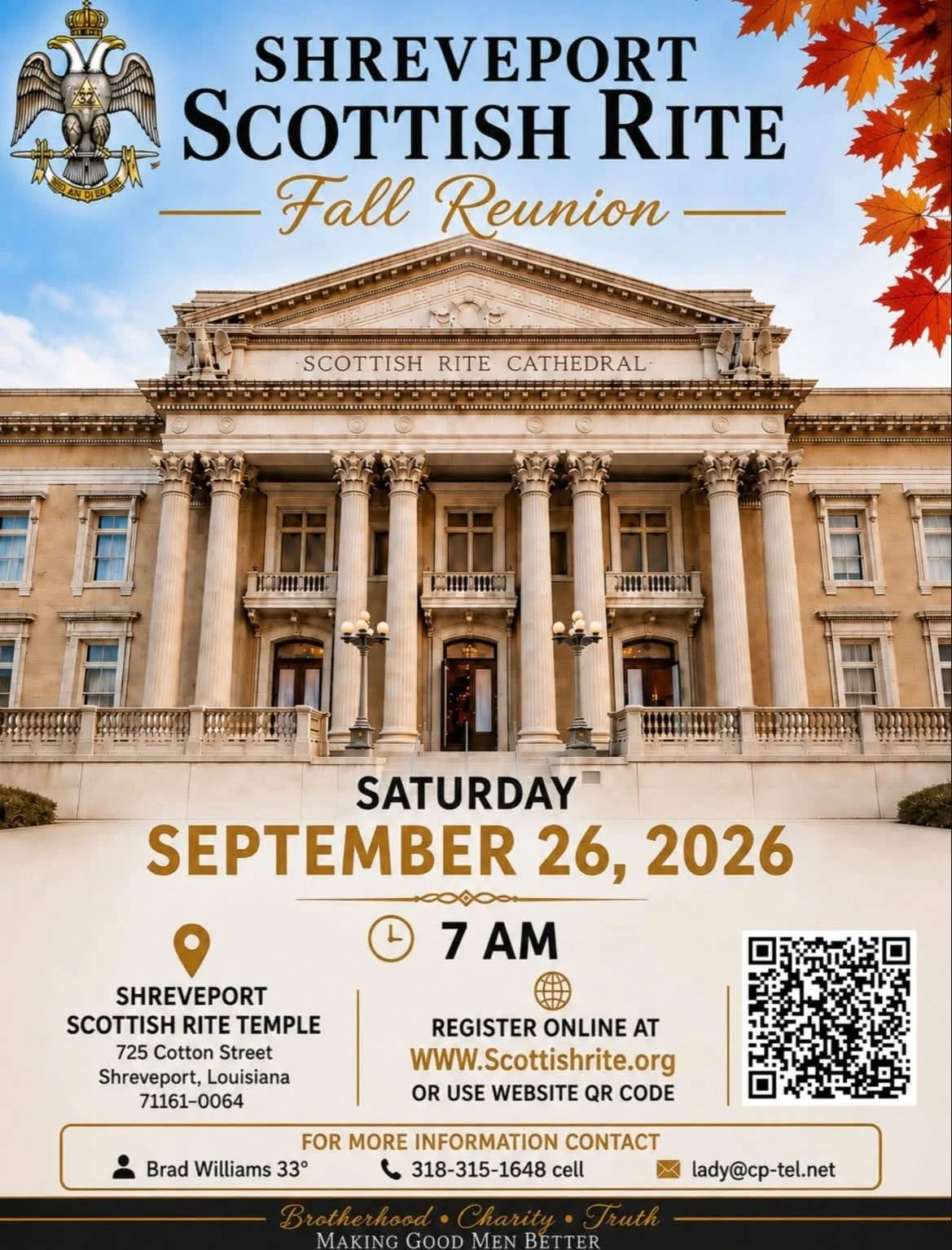 Shreveport Scottish Rite Fall Reunion