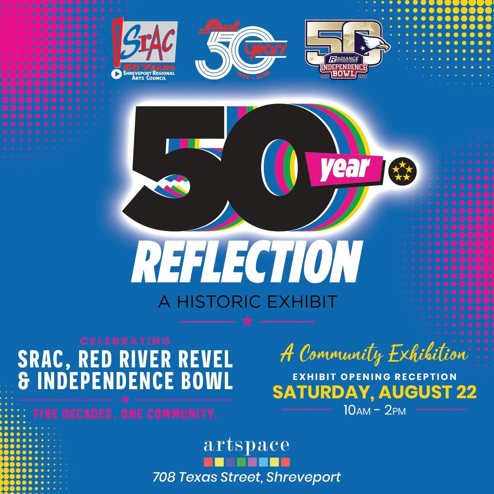50 Year Reflection Opening Reception