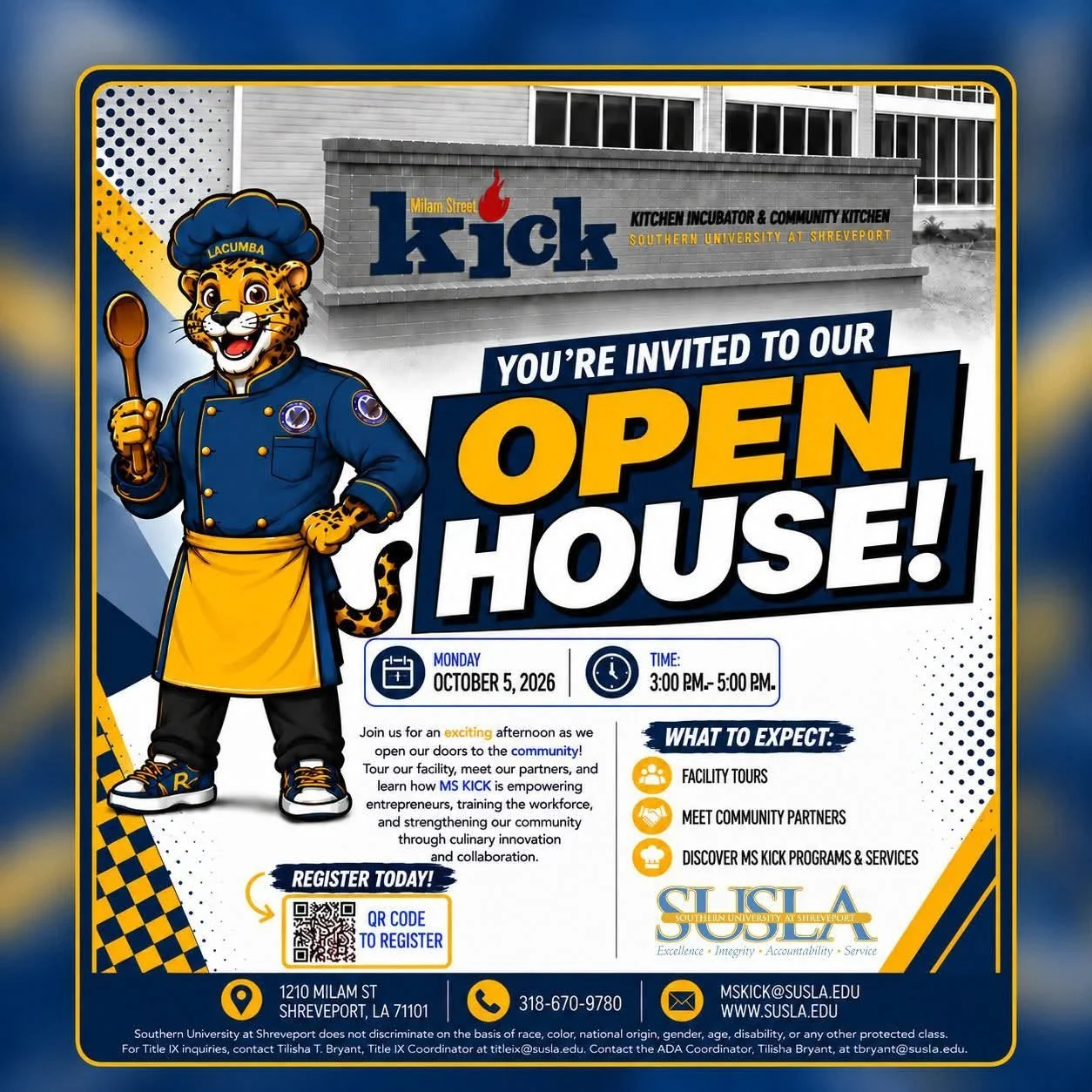 MS KICK Open House
