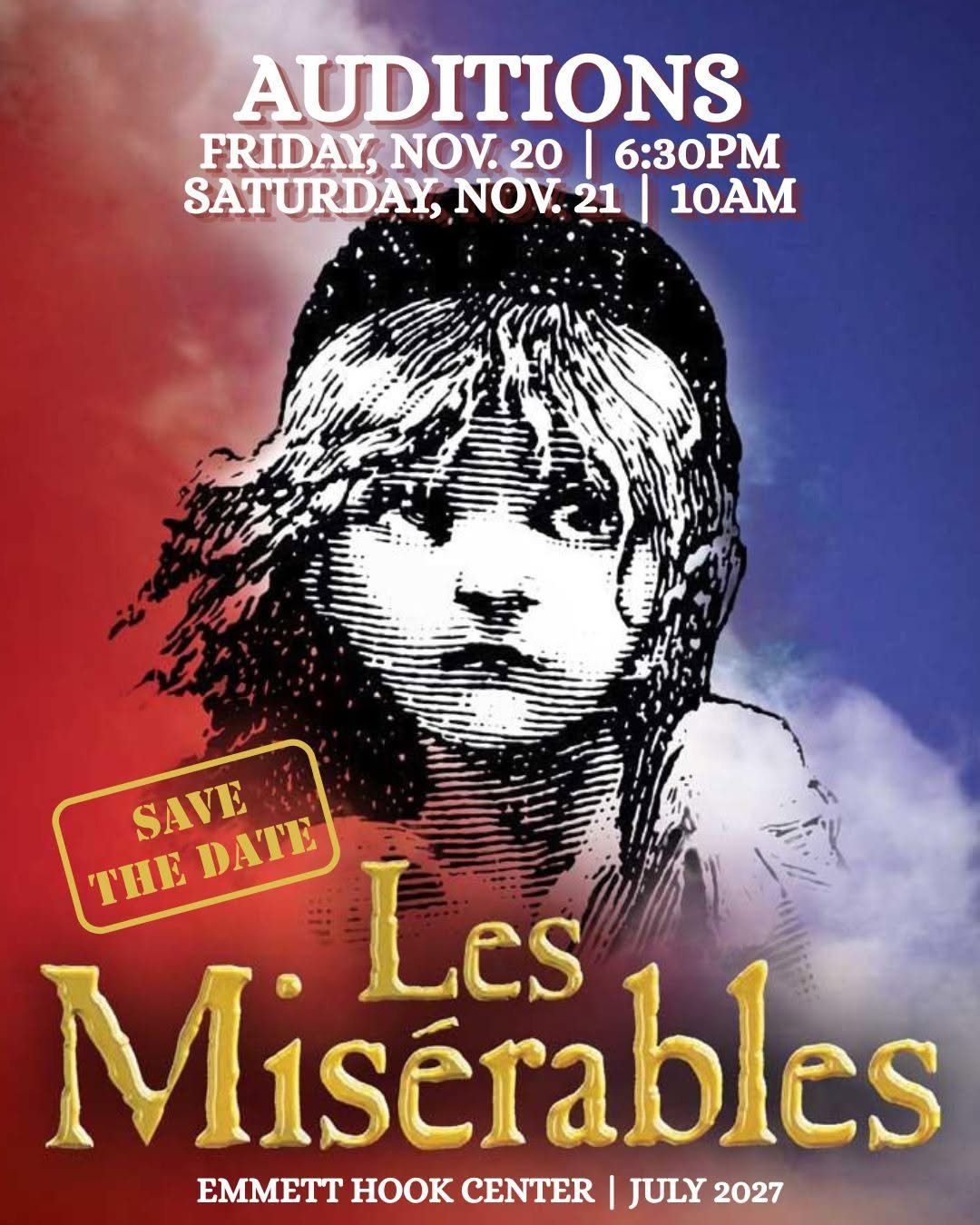 Les Miserables Auditions