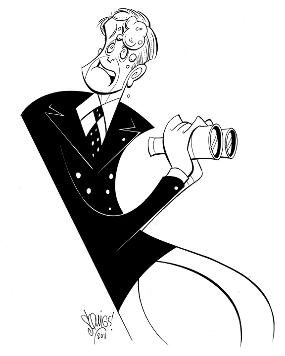 John McMartin as Elisha Whitney in Anything Goes.